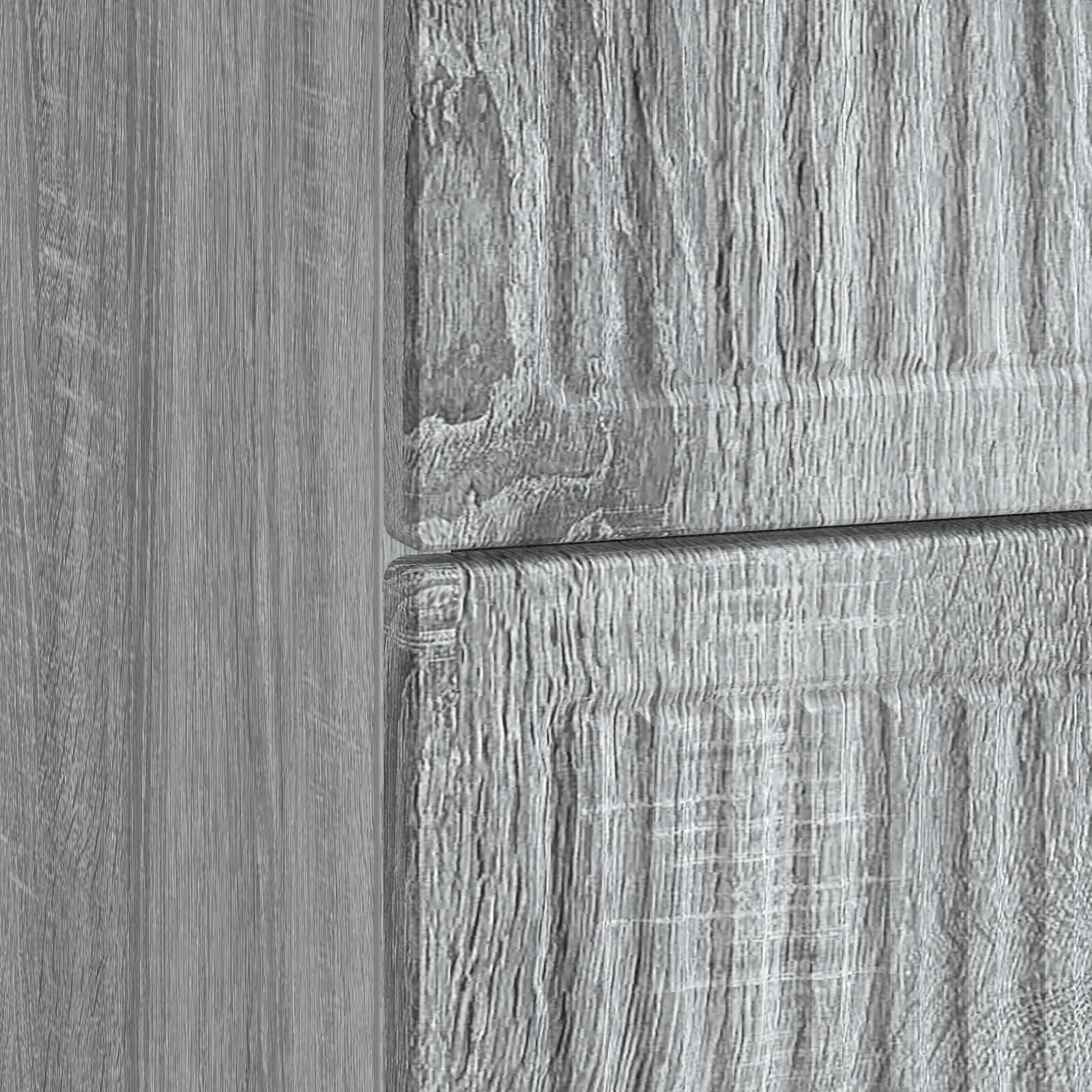 Cabinet de chevet avec tiroir Sonoma gris 62 x 34,5 x 47,5 cm - XIOS