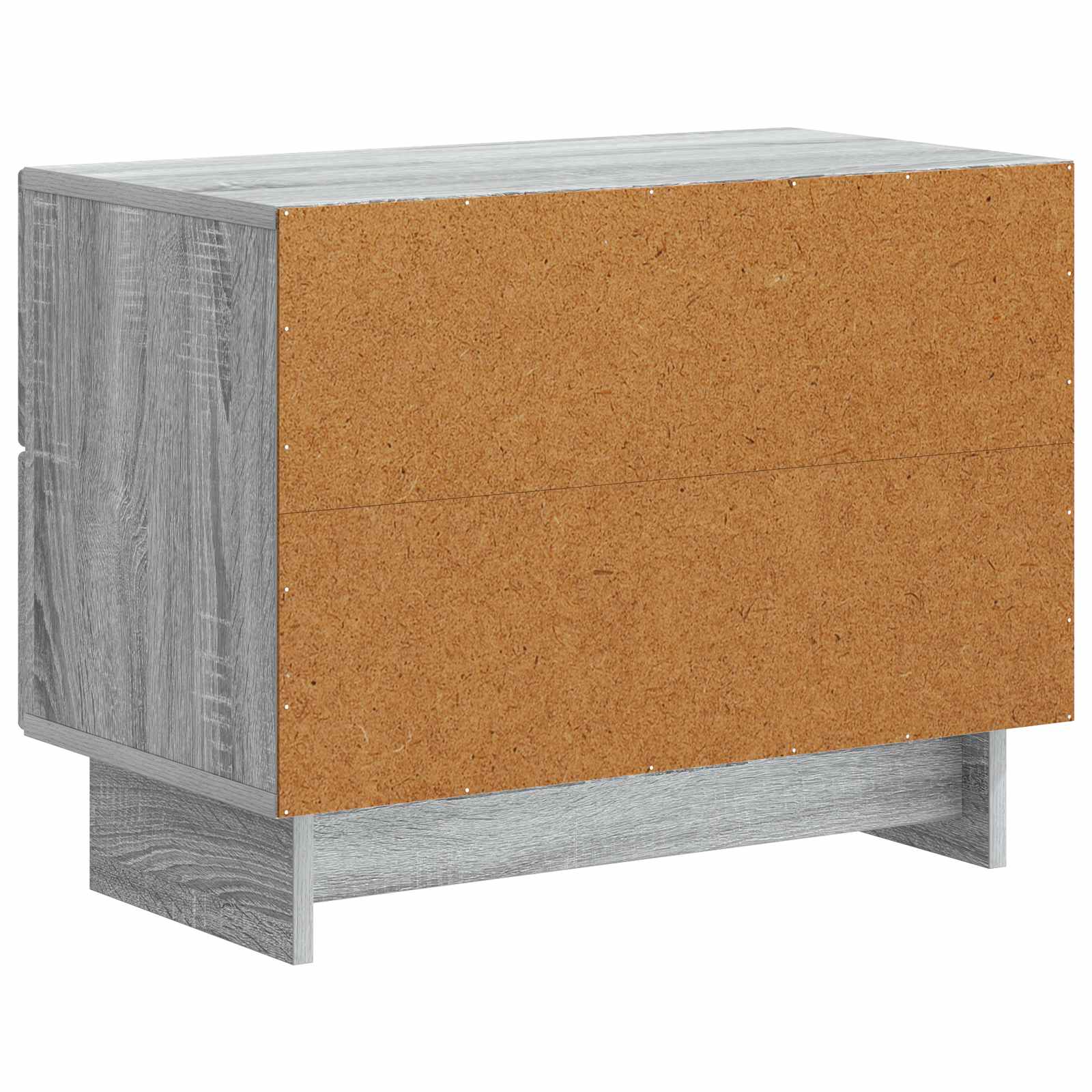 Cabinet de chevet avec tiroir Sonoma gris 62 x 34,5 x 47,5 cm - XIOS