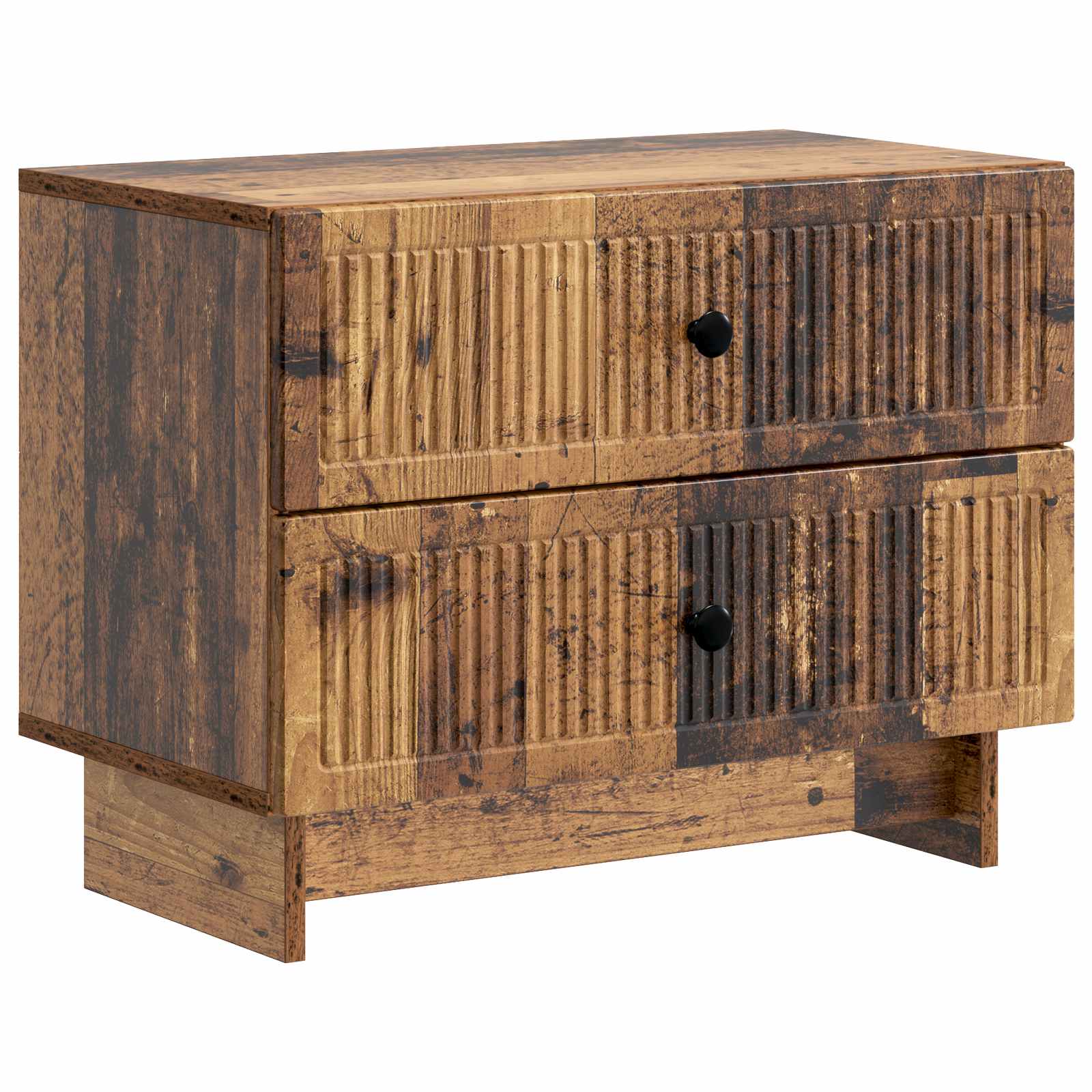 Cabinet de chevet avec tiroir Bois ancien 62 x 34,5 x 47,5 cm - XIOS