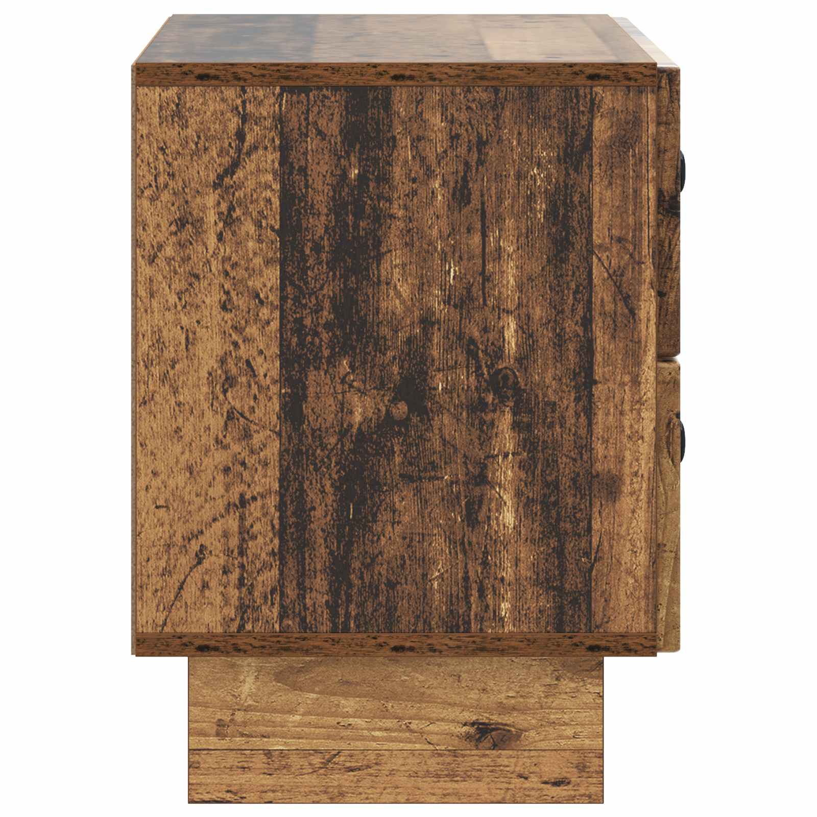 Cabinet de chevet avec tiroir Bois ancien 62 x 34,5 x 47,5 cm - XIOS