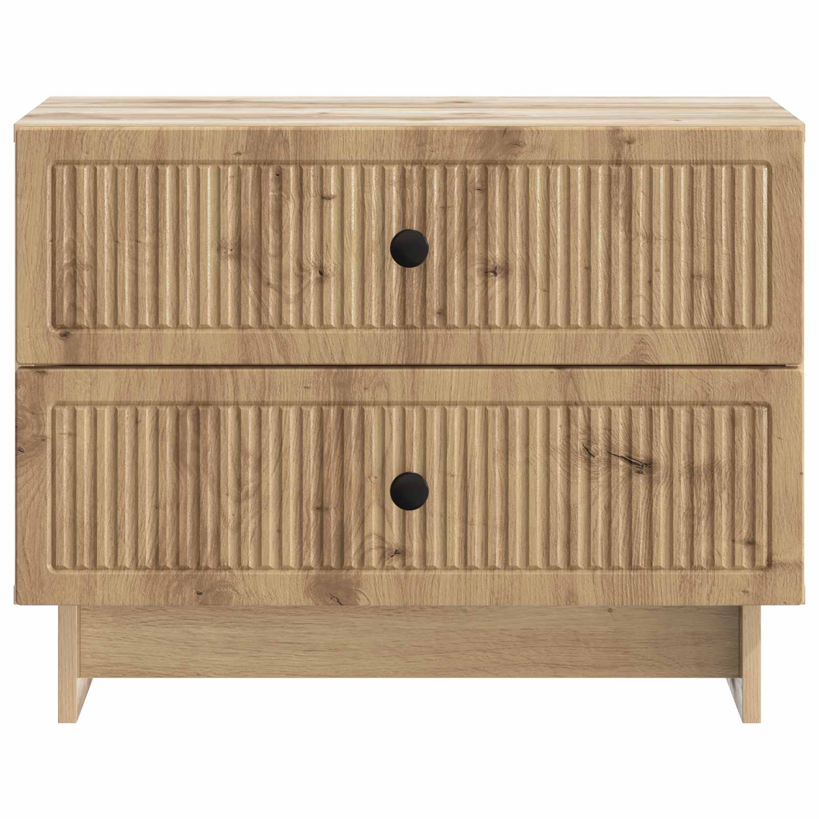 Cabinet de chevet Chêne artisanal 62 x 34,5 x 47,5 cm - XIOS