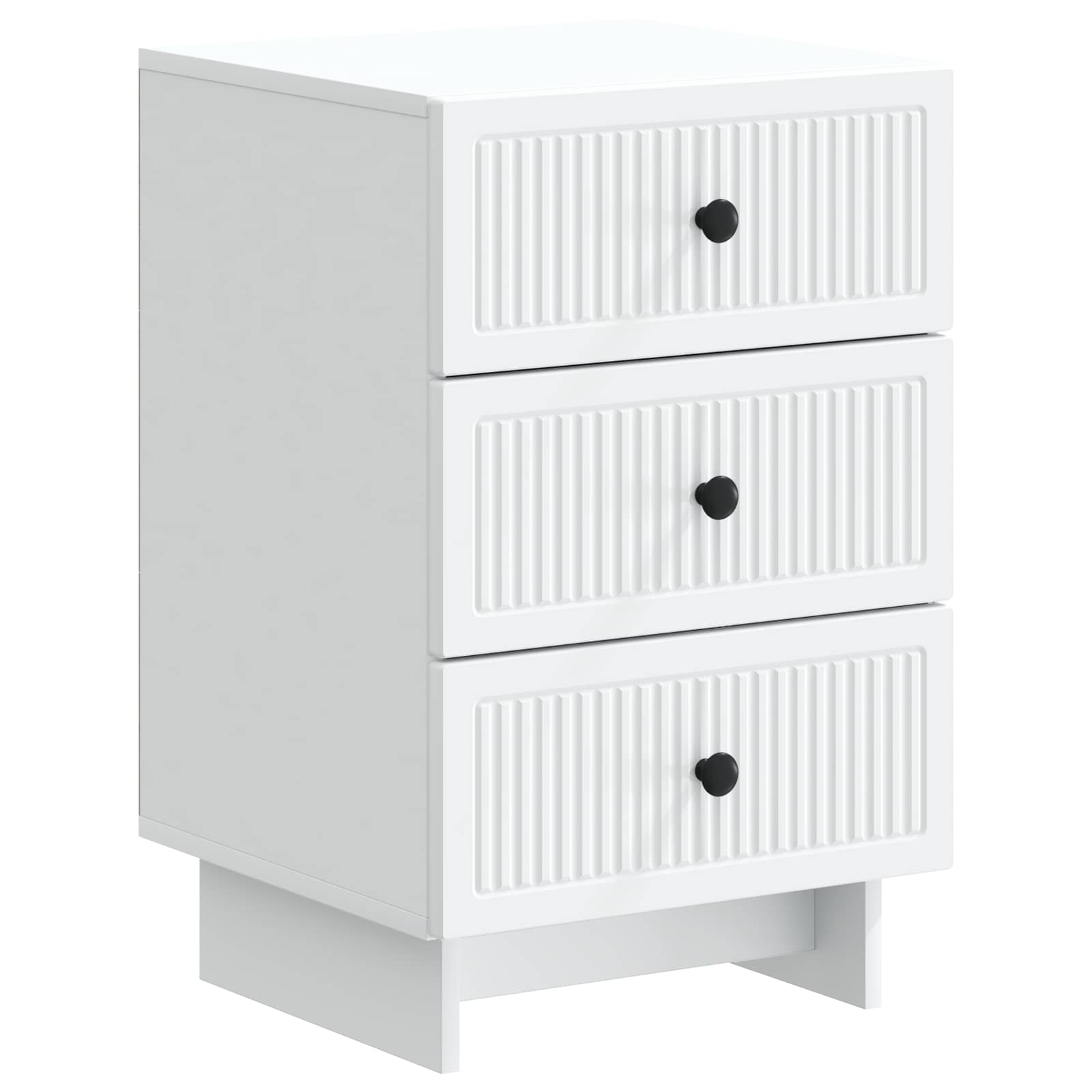 Cabinet de chevet Blanc 43 x 41 x 66,5 cm Bois d'ingénierie - XIOS