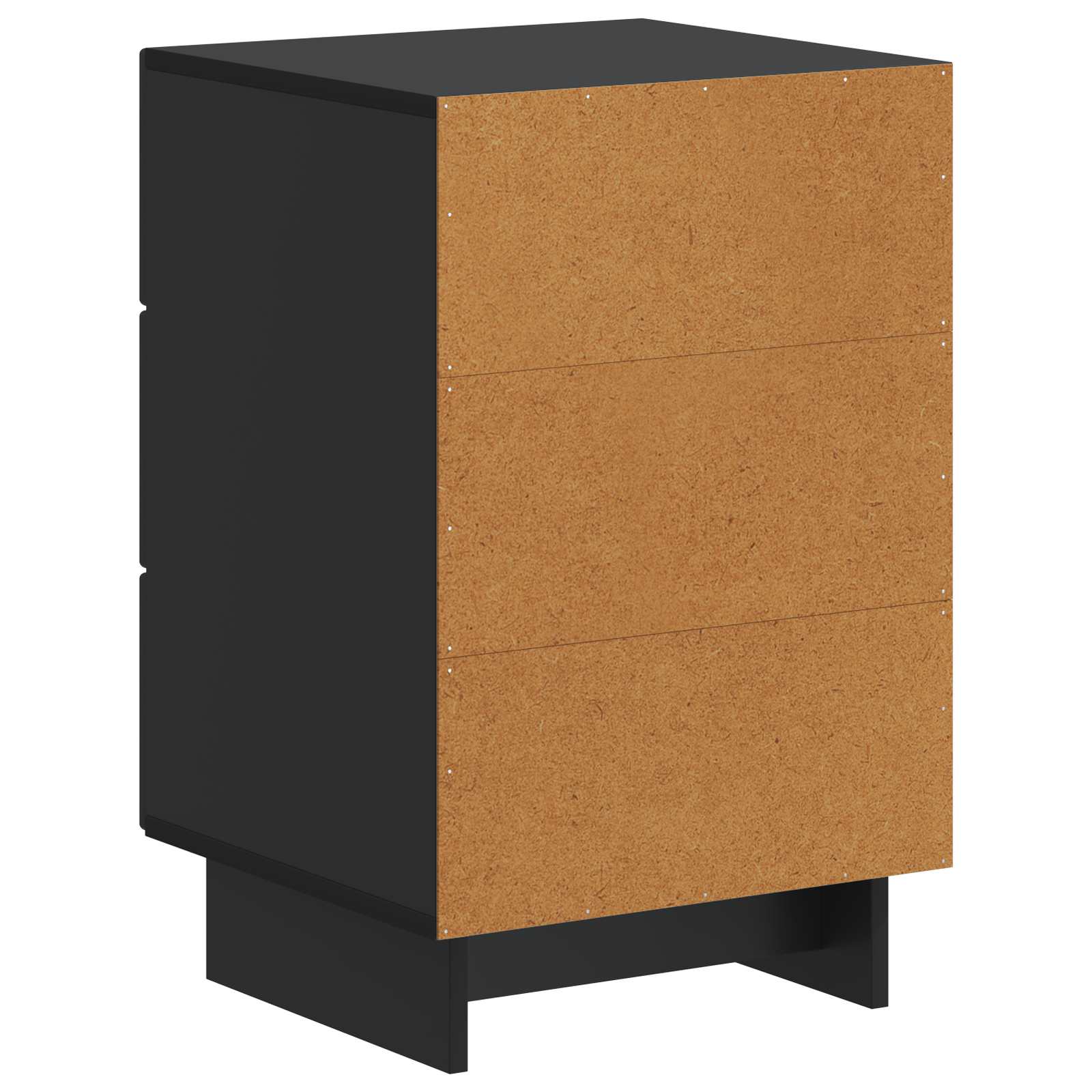 Cabinet de chevet Noir 43 x 41 x 66,5 cm Bois d'ingénierie - XIOS