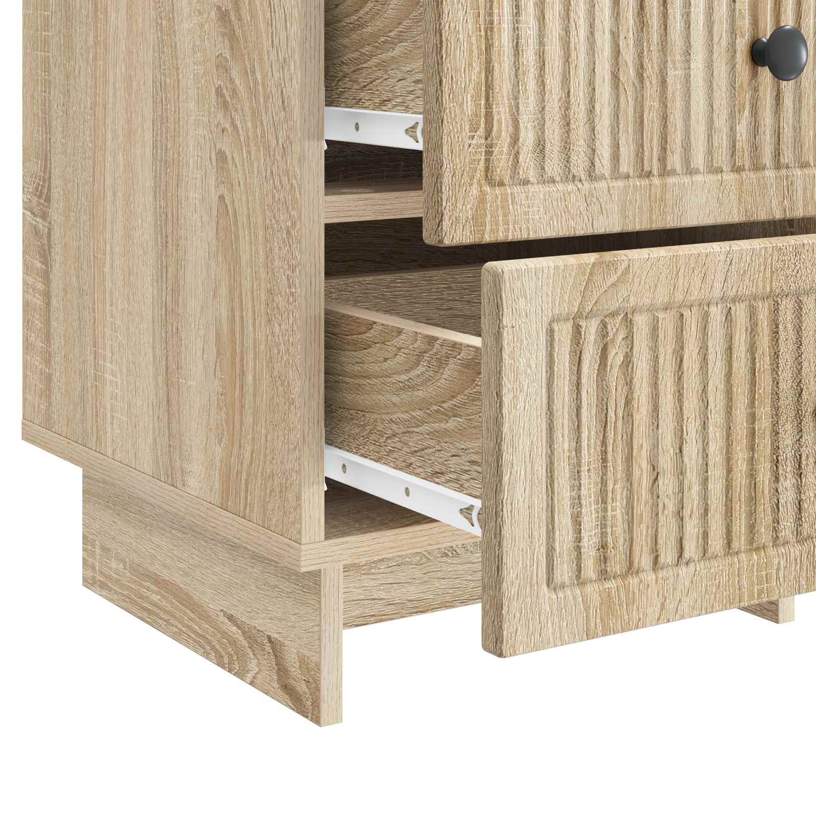 Cabinet de chevet avec tiroir Chêne Sonoma 43 x 41 x 66,5 cm - XIOS