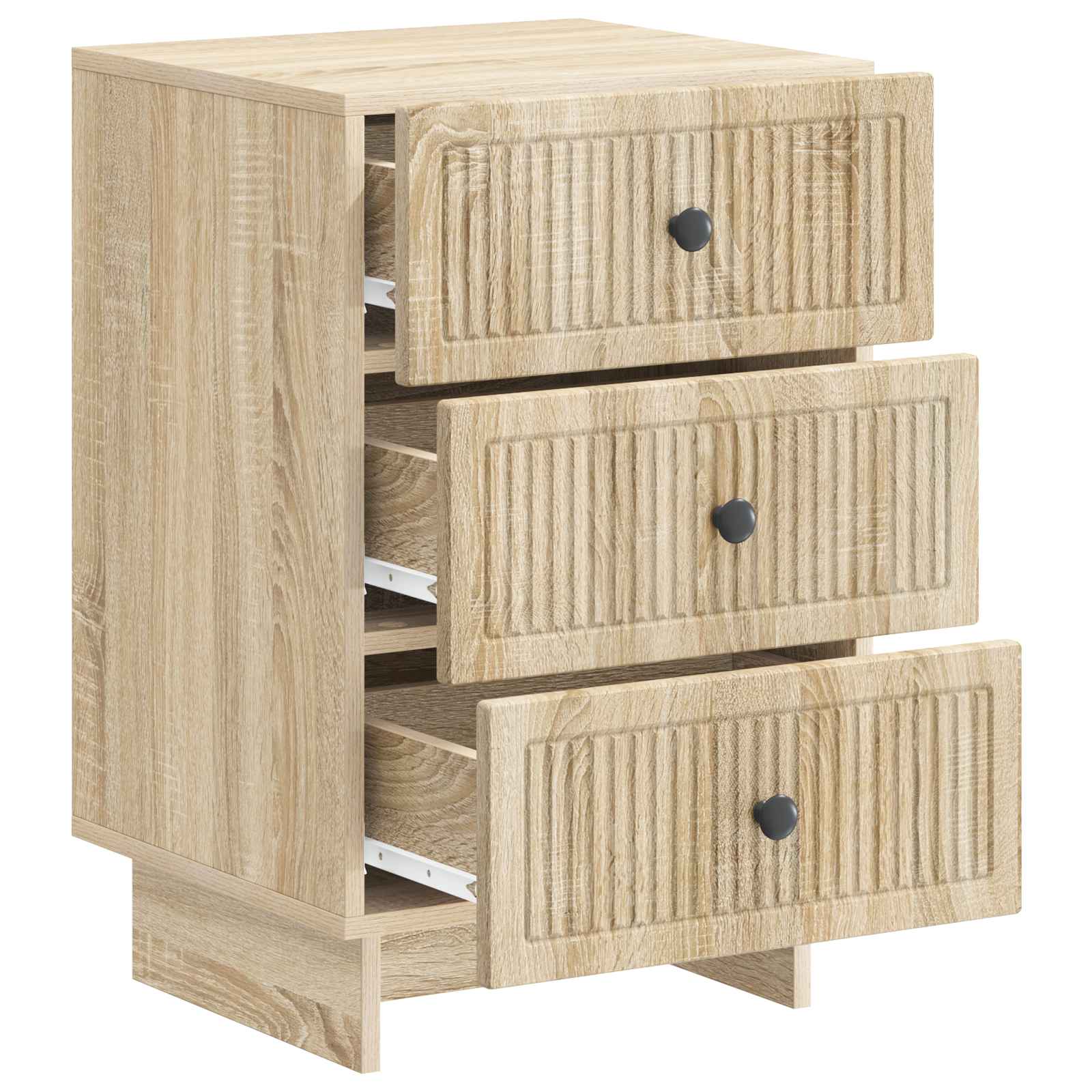 Cabinet de chevet avec tiroir Chêne Sonoma 43 x 41 x 66,5 cm - XIOS