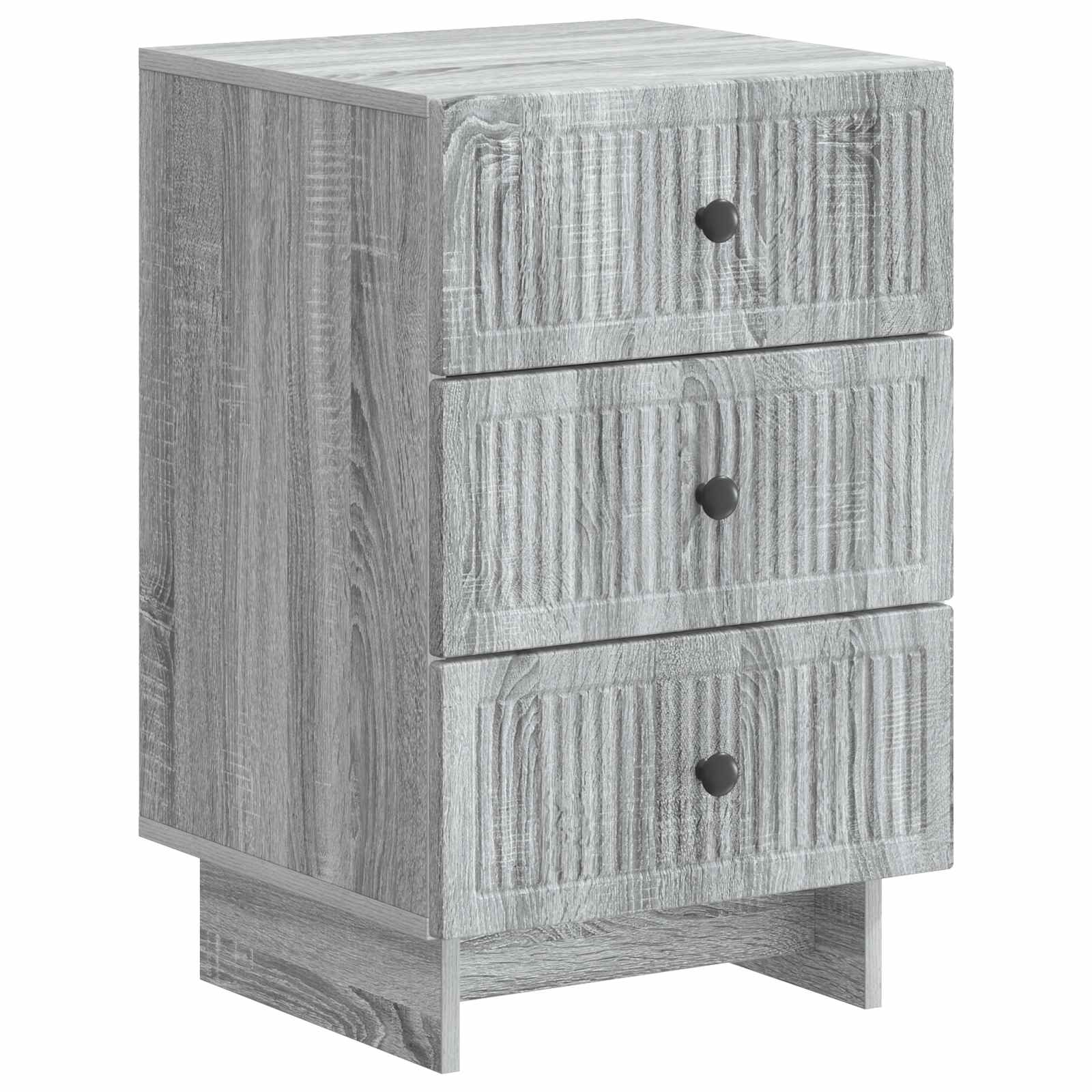Cabinet de chevet avec tiroir Sonoma gris 43 x 41 x 66,5 cm - XIOS