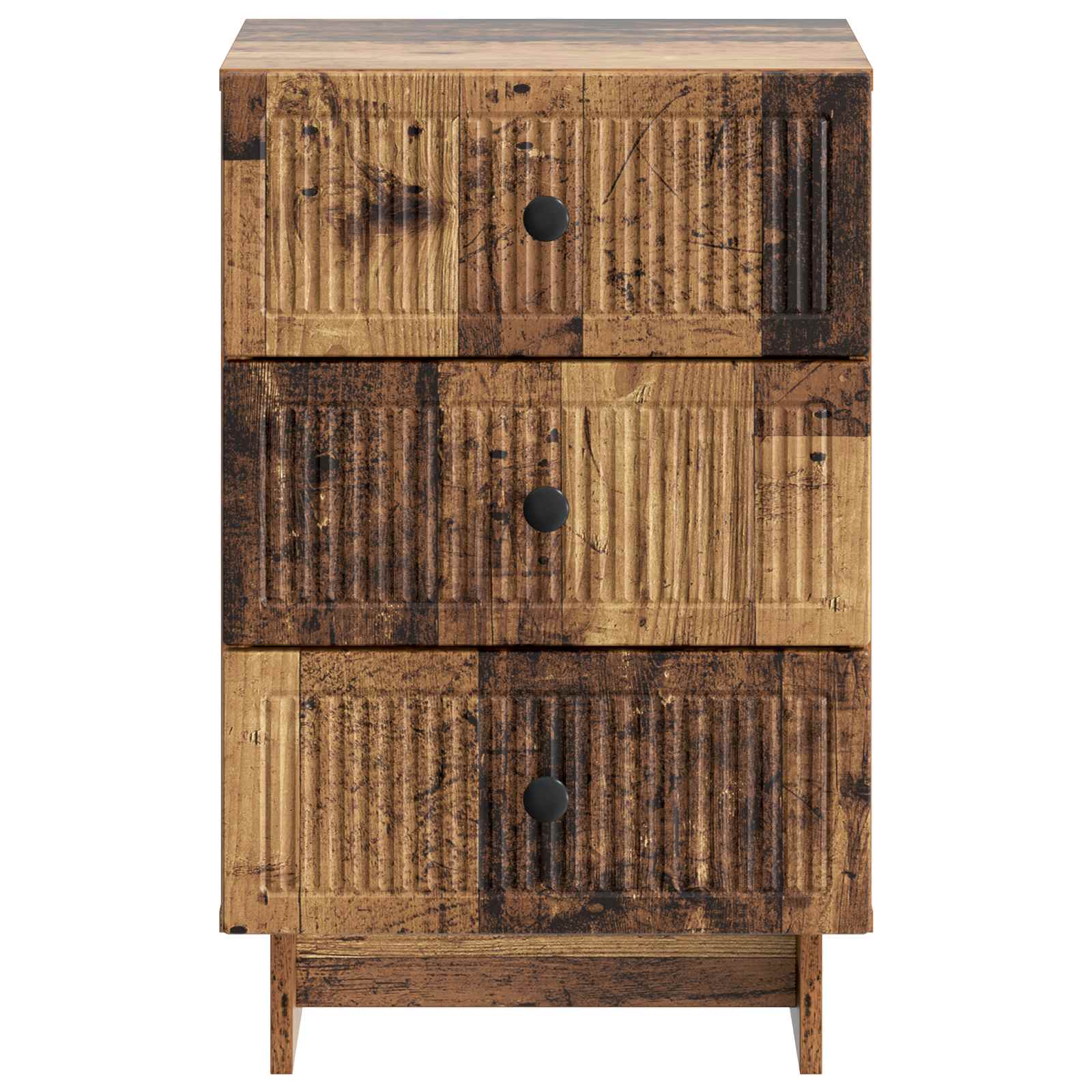 Cabinet de chevet avec tiroir Bois ancien 43 x 41 x 66,5 cm - XIOS