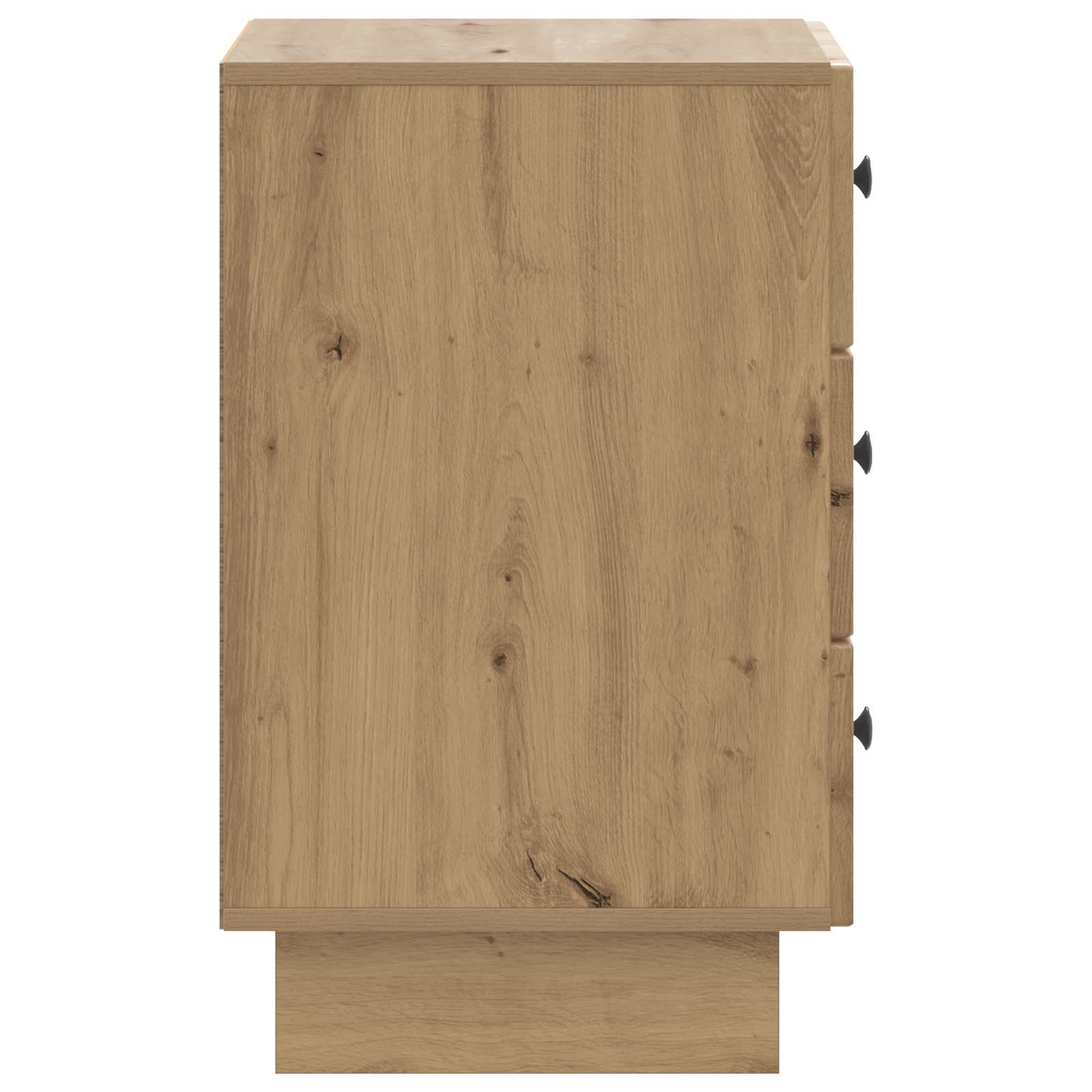 Cabinet de chevet avec tiroir Chêne artisanal 43 x 41 x 66,5 cm - XIOS