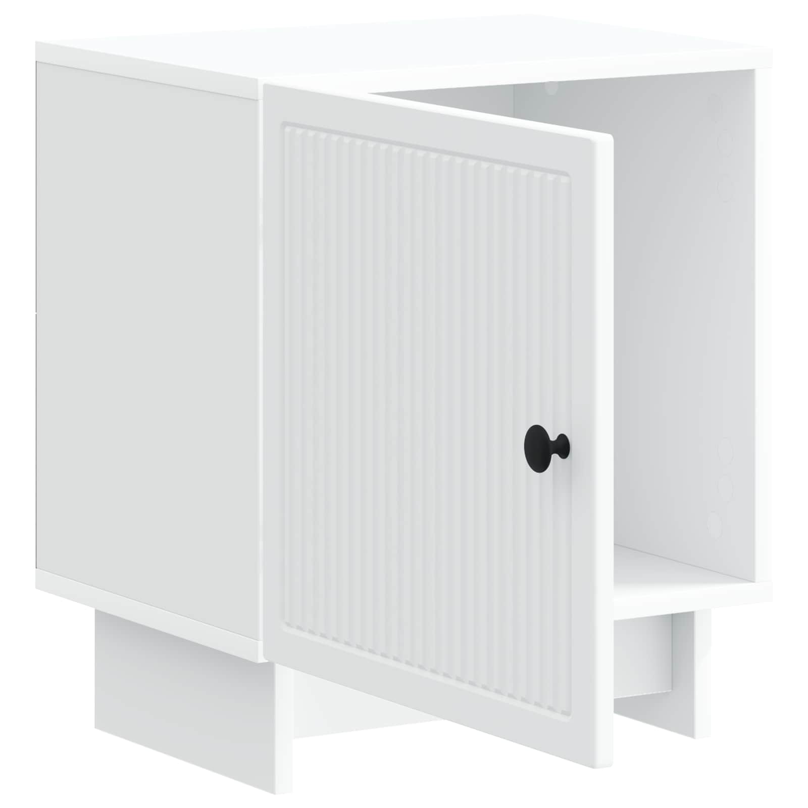 Cabinet de chevet 2 pcs Blanc 43 x 34,5 x 50 cm - XIOS