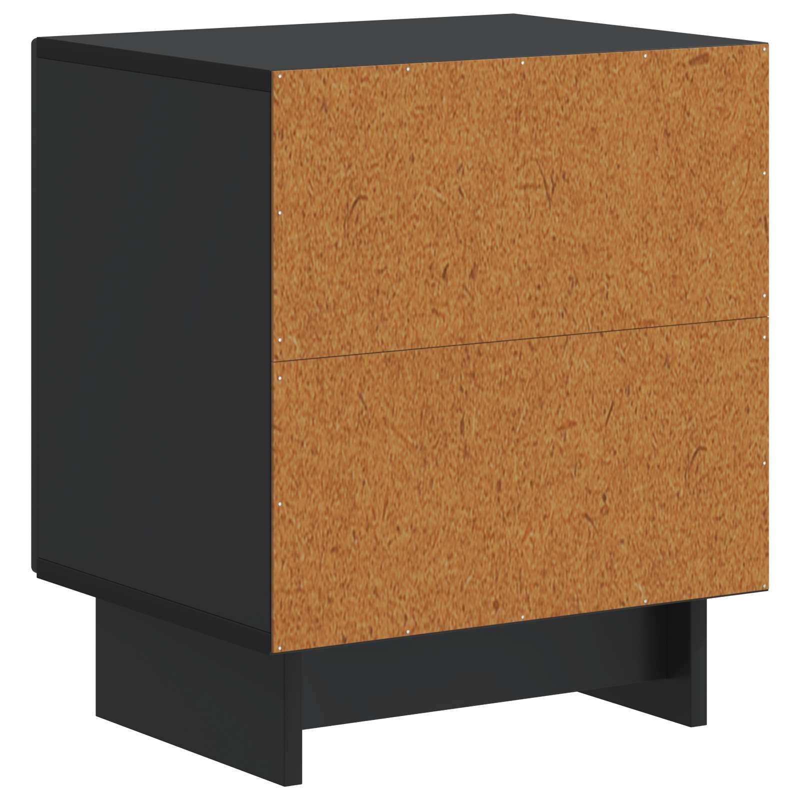 Cabinet de chevet Noir 43 x 34,5 x 50 cm Bois d'ingénierie - XIOS