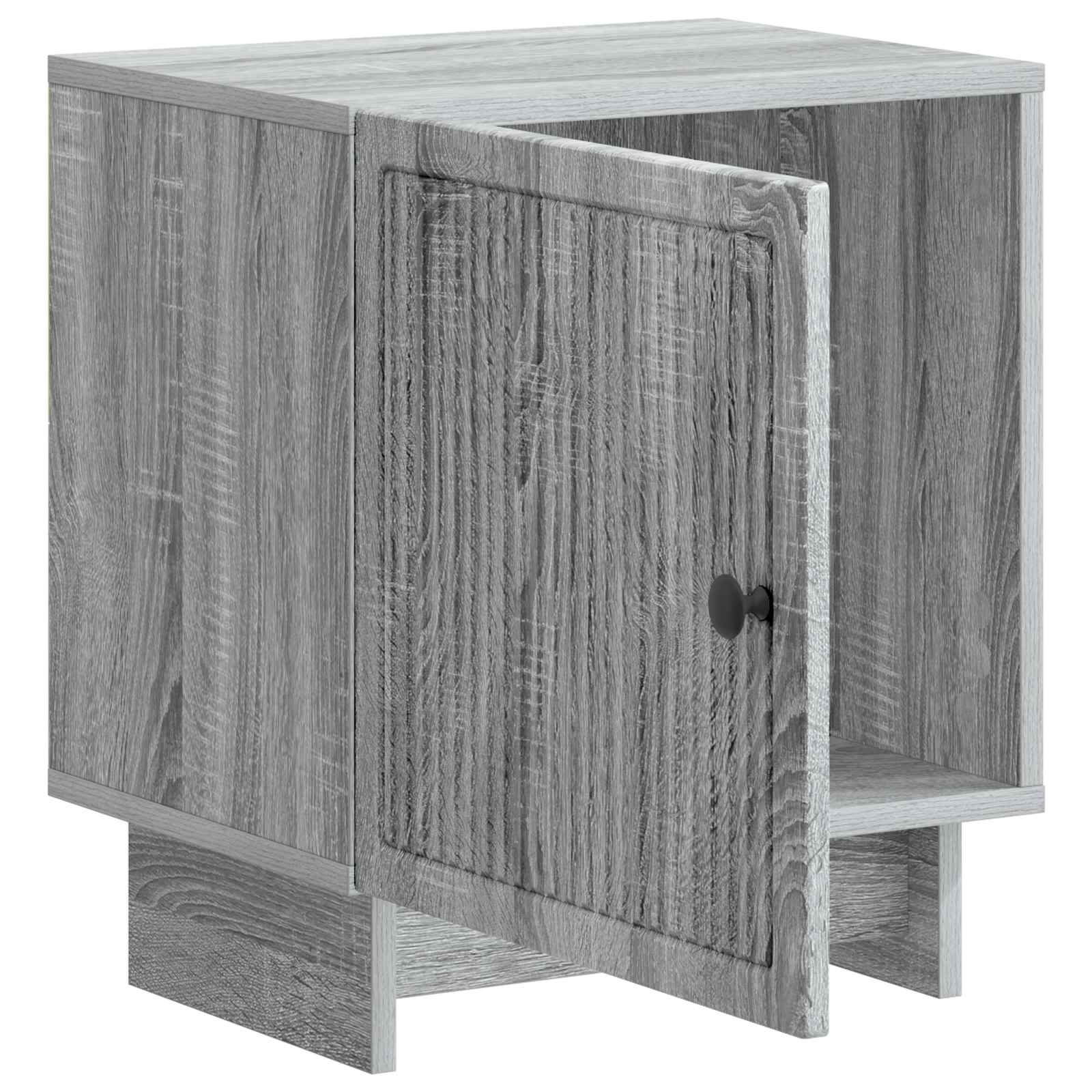 Cabinet de chevet Sonoma gris 43 x 34,5 x 50 cm - XIOS