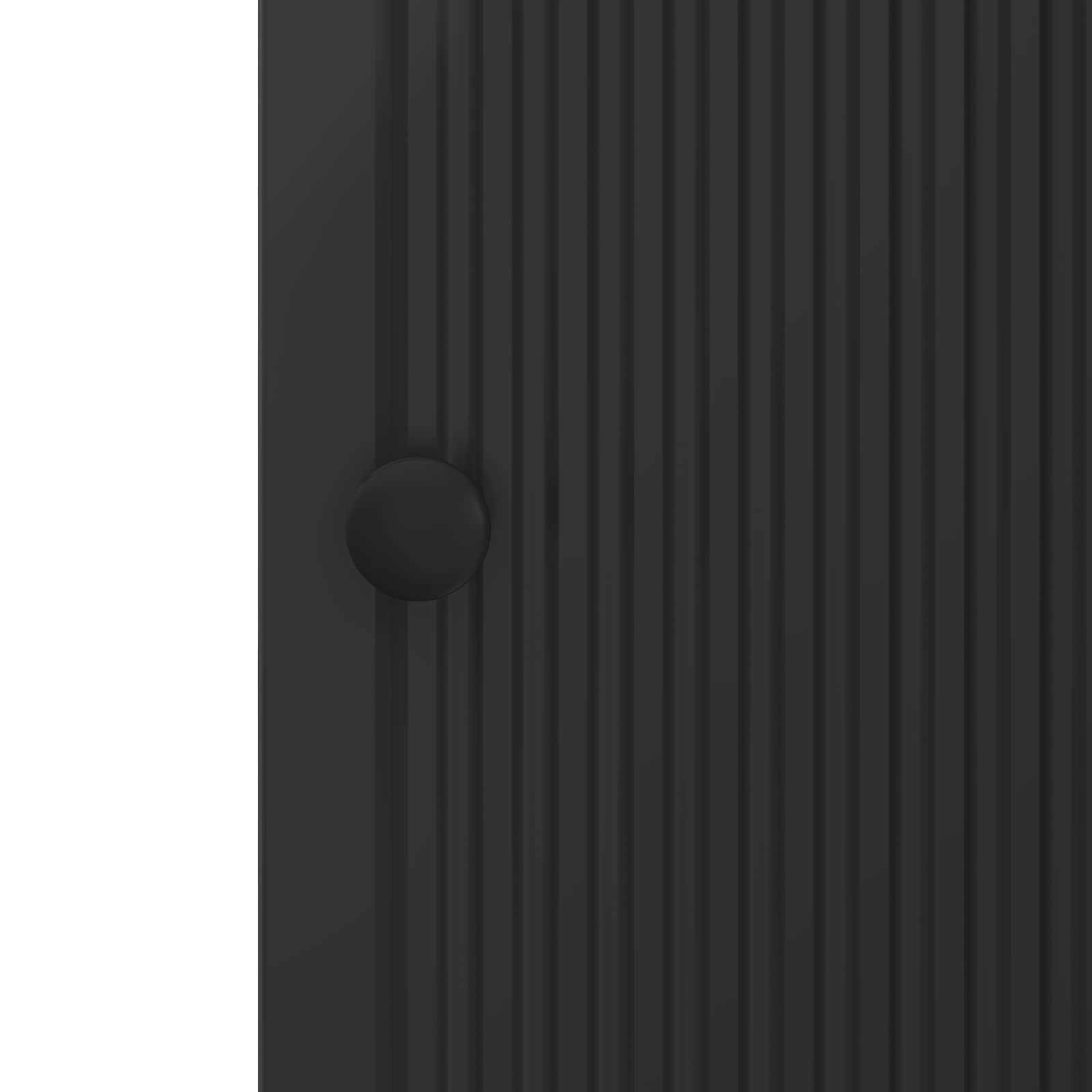 Armoire Noir 33 x 34,5 x 90 cm Bois d’ingénierie - XIOS