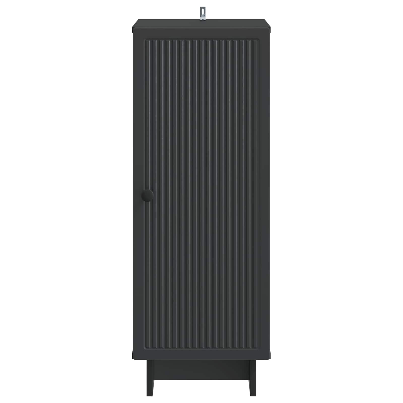 Armoire Noir 33 x 34,5 x 90 cm Bois d’ingénierie - XIOS