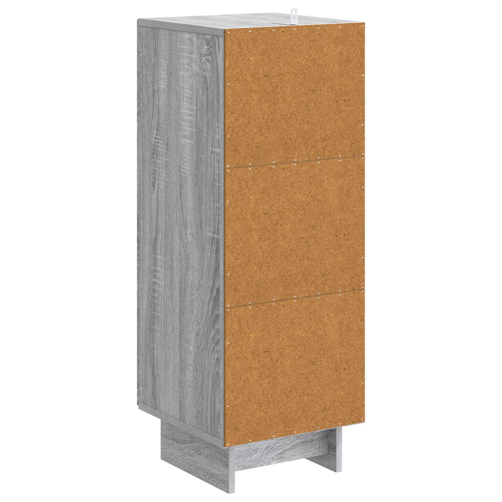 Armoire Gris Sonoma 33 x 34,5 x 90 cm Bois d’ingénierie - XIOS