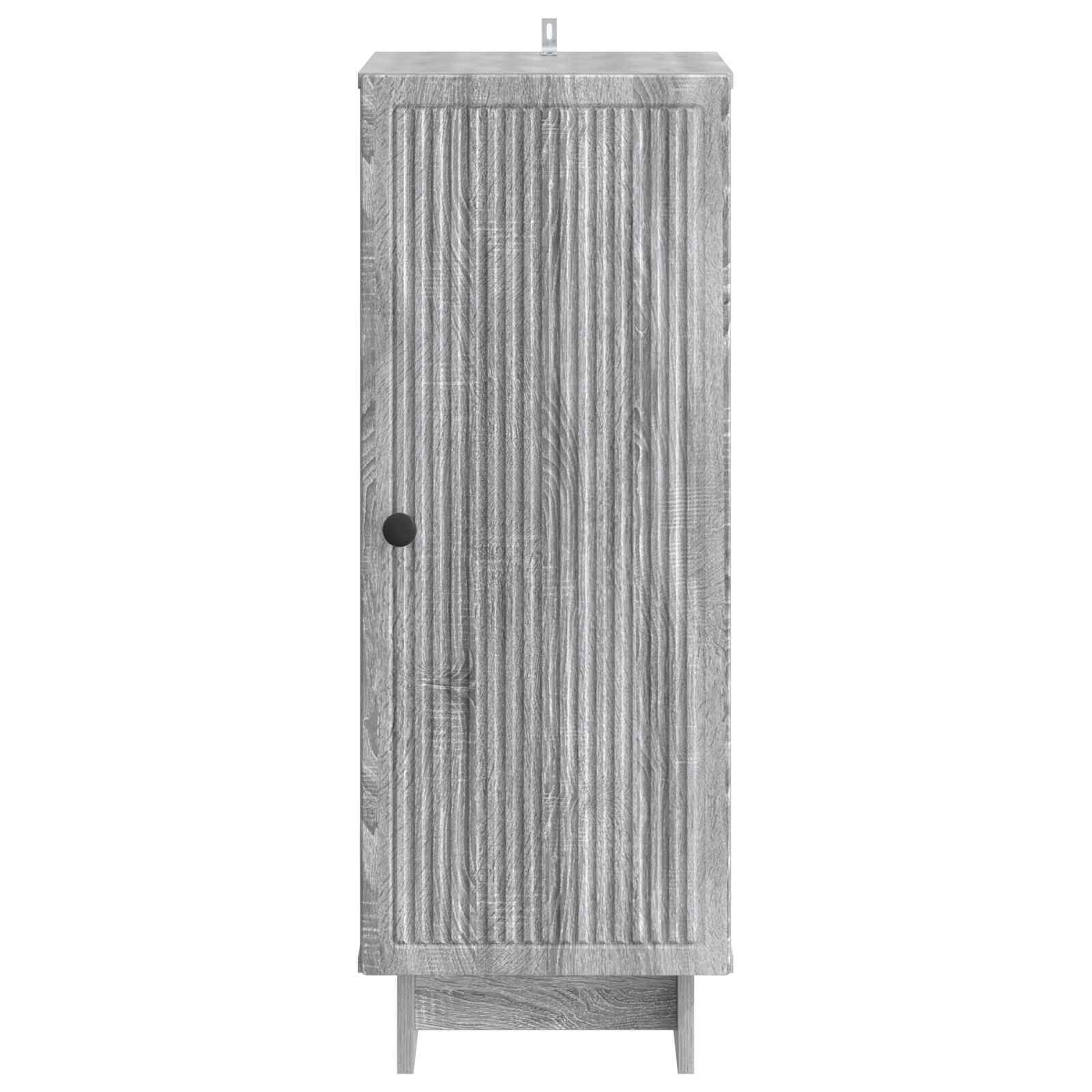 Armoire Gris Sonoma 33 x 34,5 x 90 cm Bois d’ingénierie - XIOS