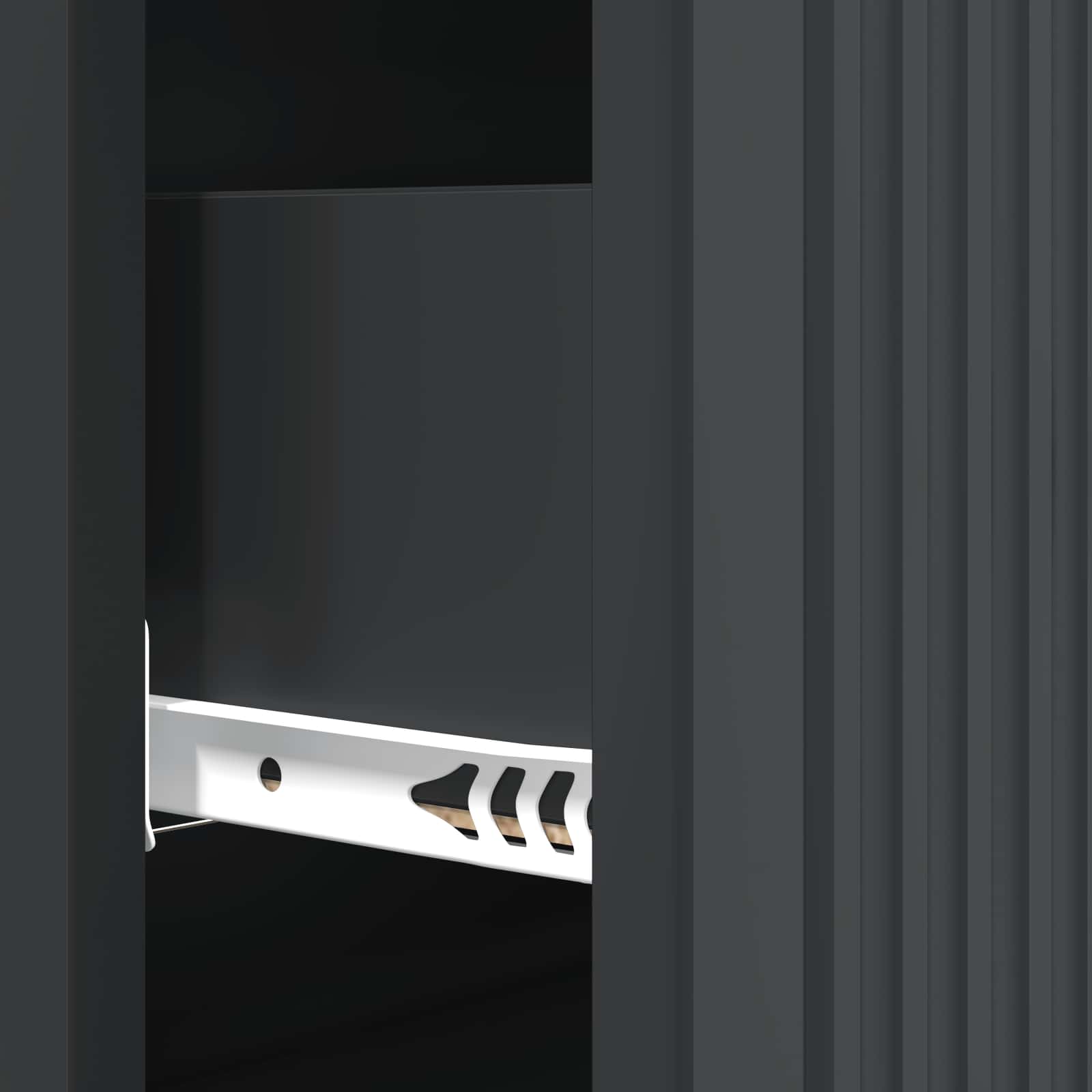 Armoire à tiroirs Noir 66 x 34,5 x 90 cm Bois d'ingénierie - XIOS