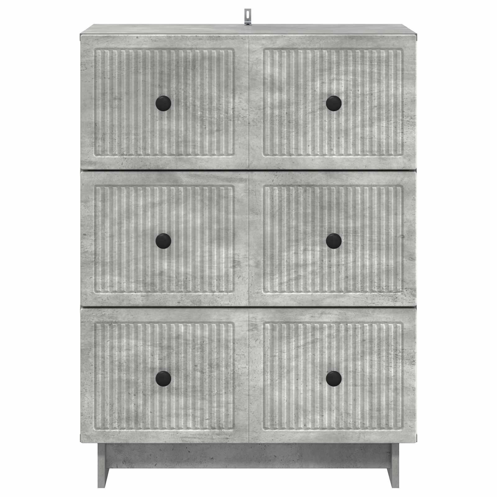 Armoire à tiroirs Gris béton 66 x 34,5 x 90 cm - XIOS