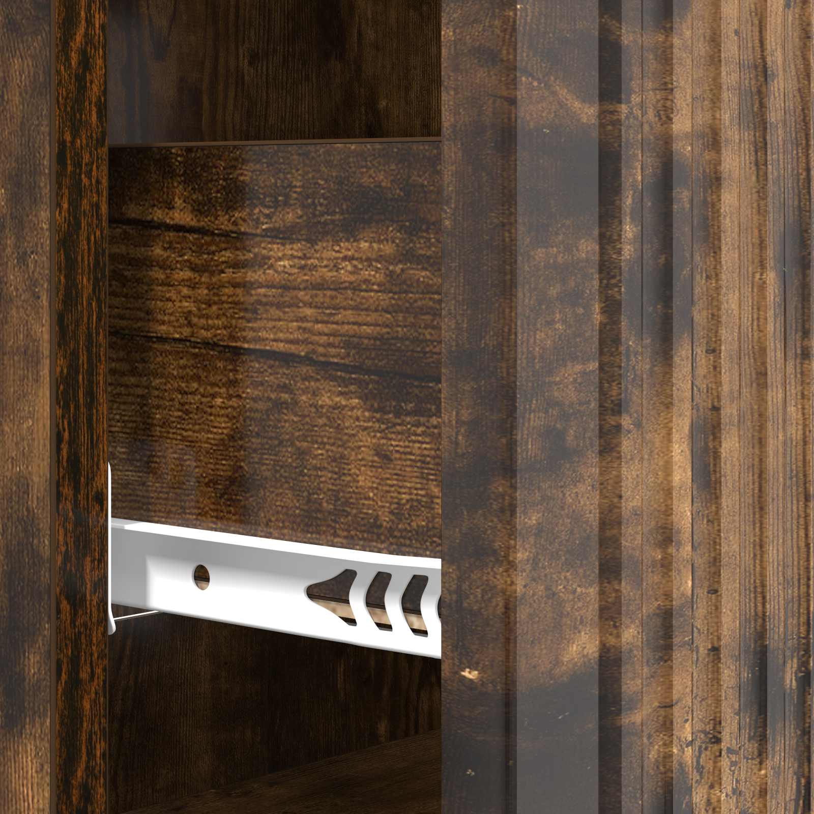 Armoire à tiroirs Chêne fumé 66 x 34,5 x 90 cm - XIOS