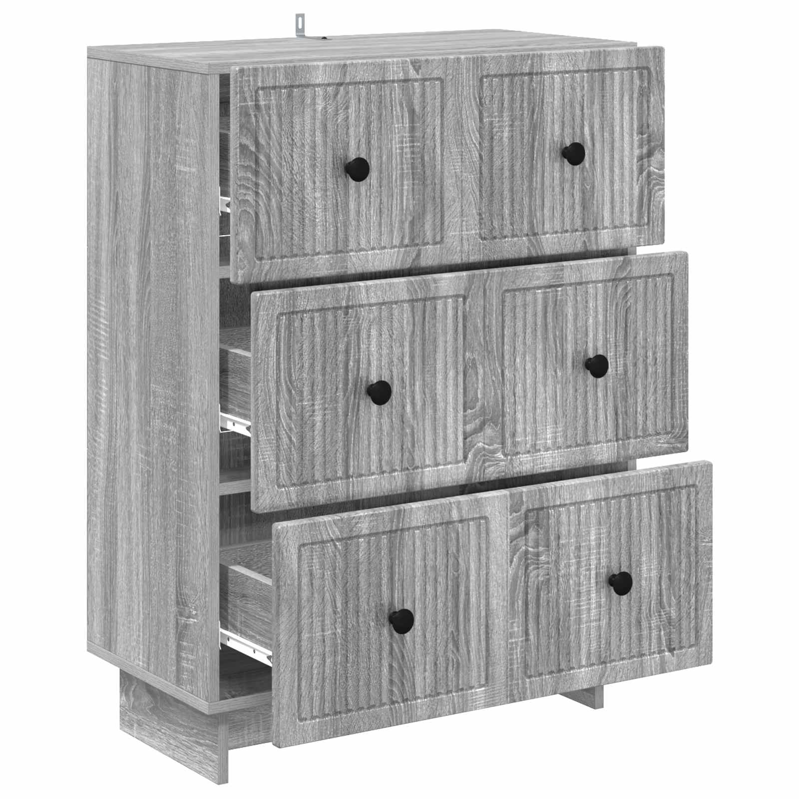 Armoire à tiroirs Sonoma gris 66 x 34,5 x 90 cm - XIOS