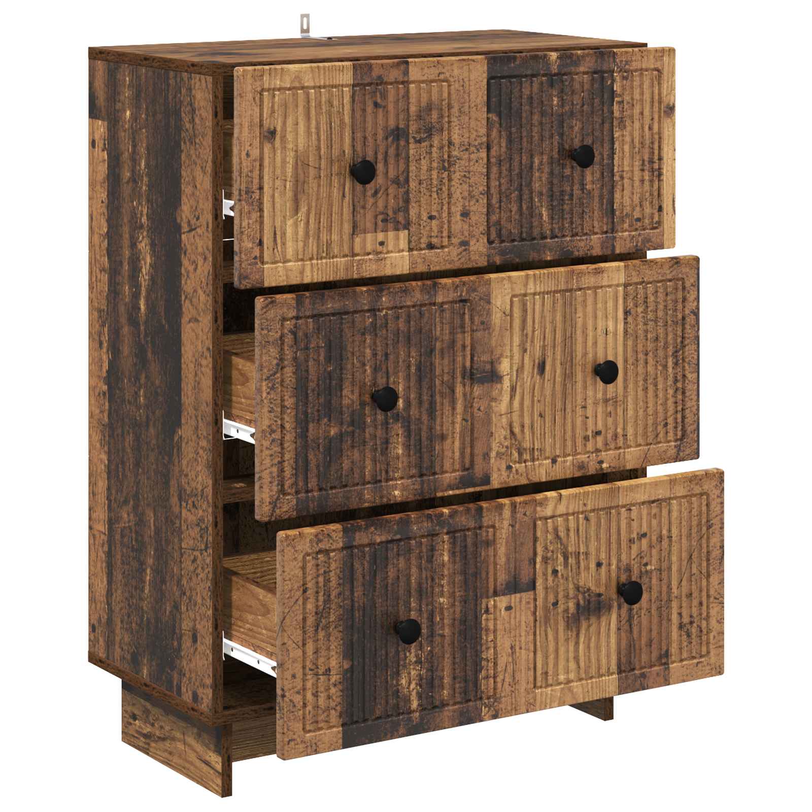 Armoire à tiroirs Bois ancien 66 x 34,5 x 90 cm - XIOS