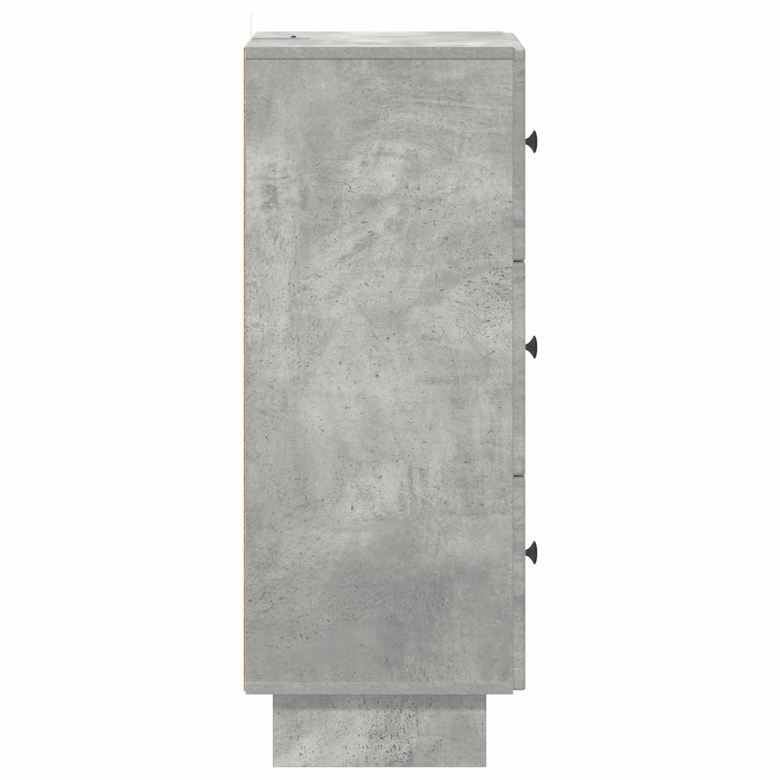 Armoire à tiroirs Gris béton 33 x 34,5 x 90 cm - XIOS