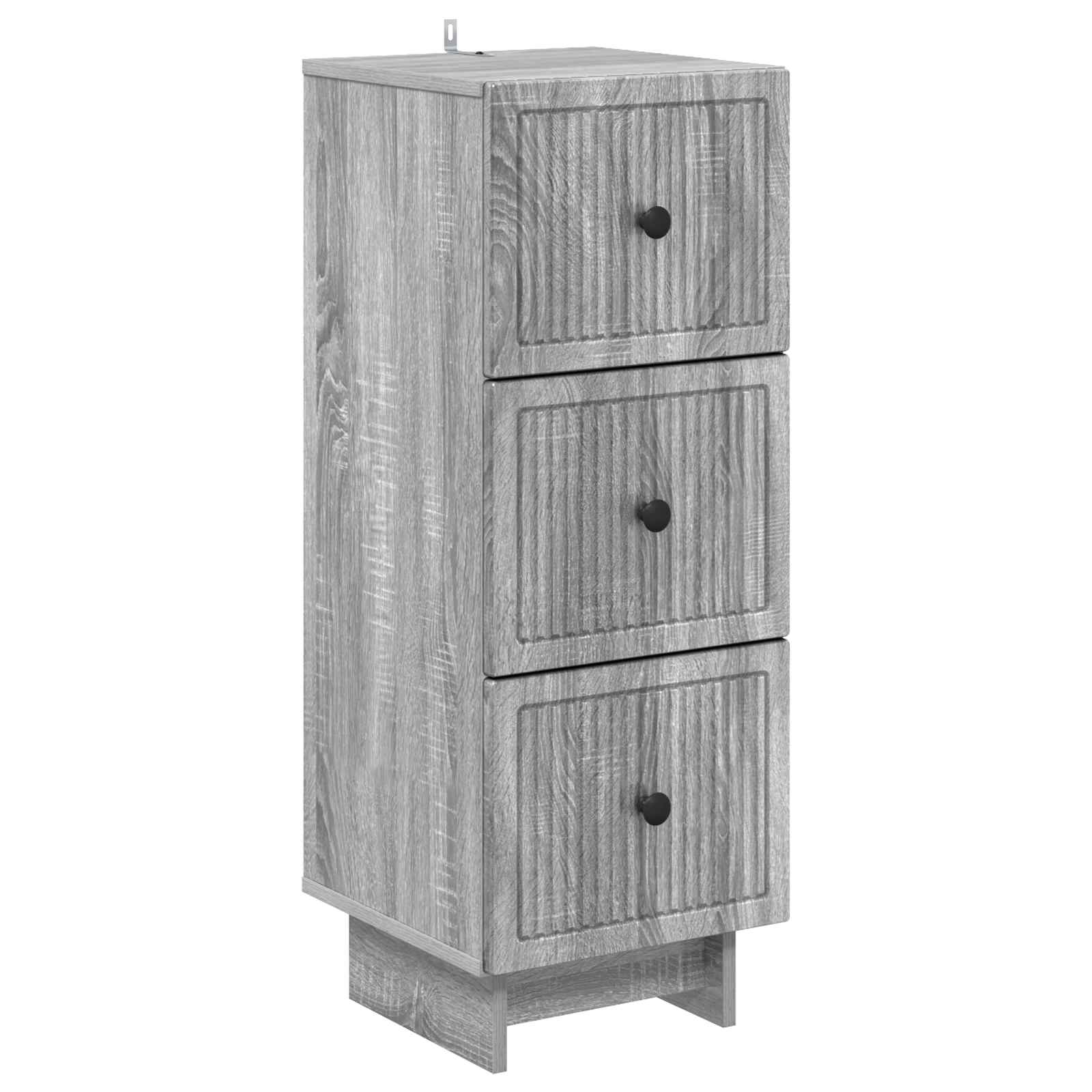 Armoire à tiroirs Sonoma gris 33 x 34,5 x 90 cm - XIOS