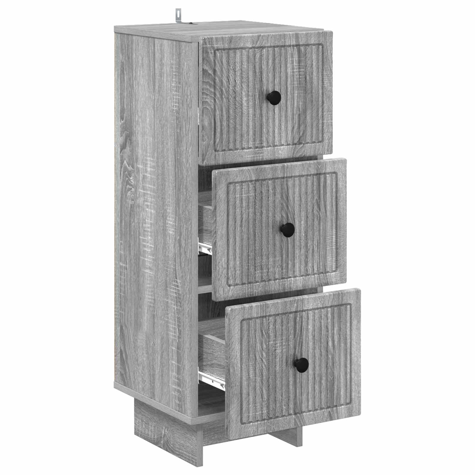 Armoire à tiroirs Sonoma gris 33 x 34,5 x 90 cm - XIOS