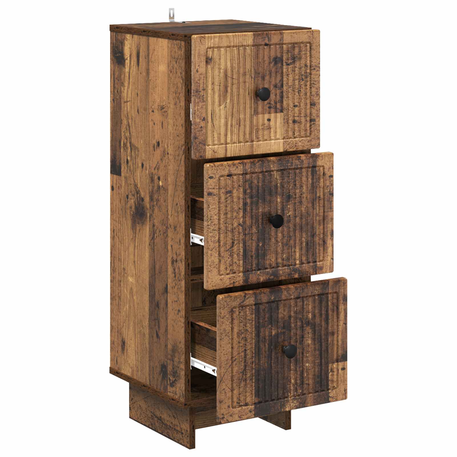 Armoire à tiroirs Bois ancien 33 x 34,5 x 90 cm - XIOS