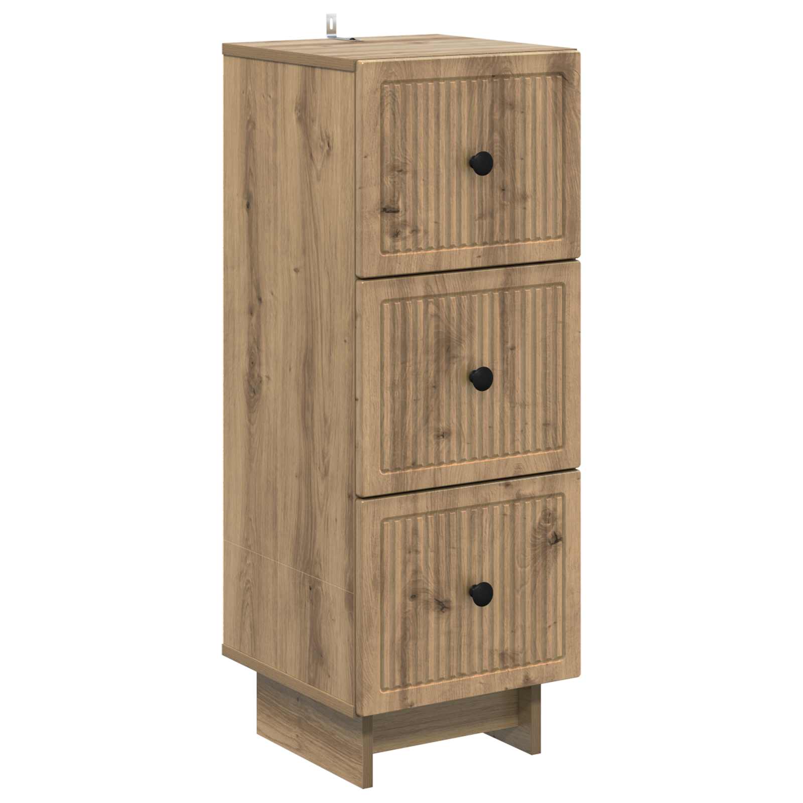 Armoire à tiroirs Chêne artisanal 33 x 34,5 x 90 cm - XIOS