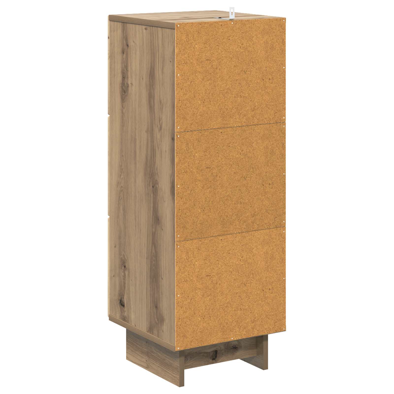 Armoire à tiroirs Chêne artisanal 33 x 34,5 x 90 cm - XIOS