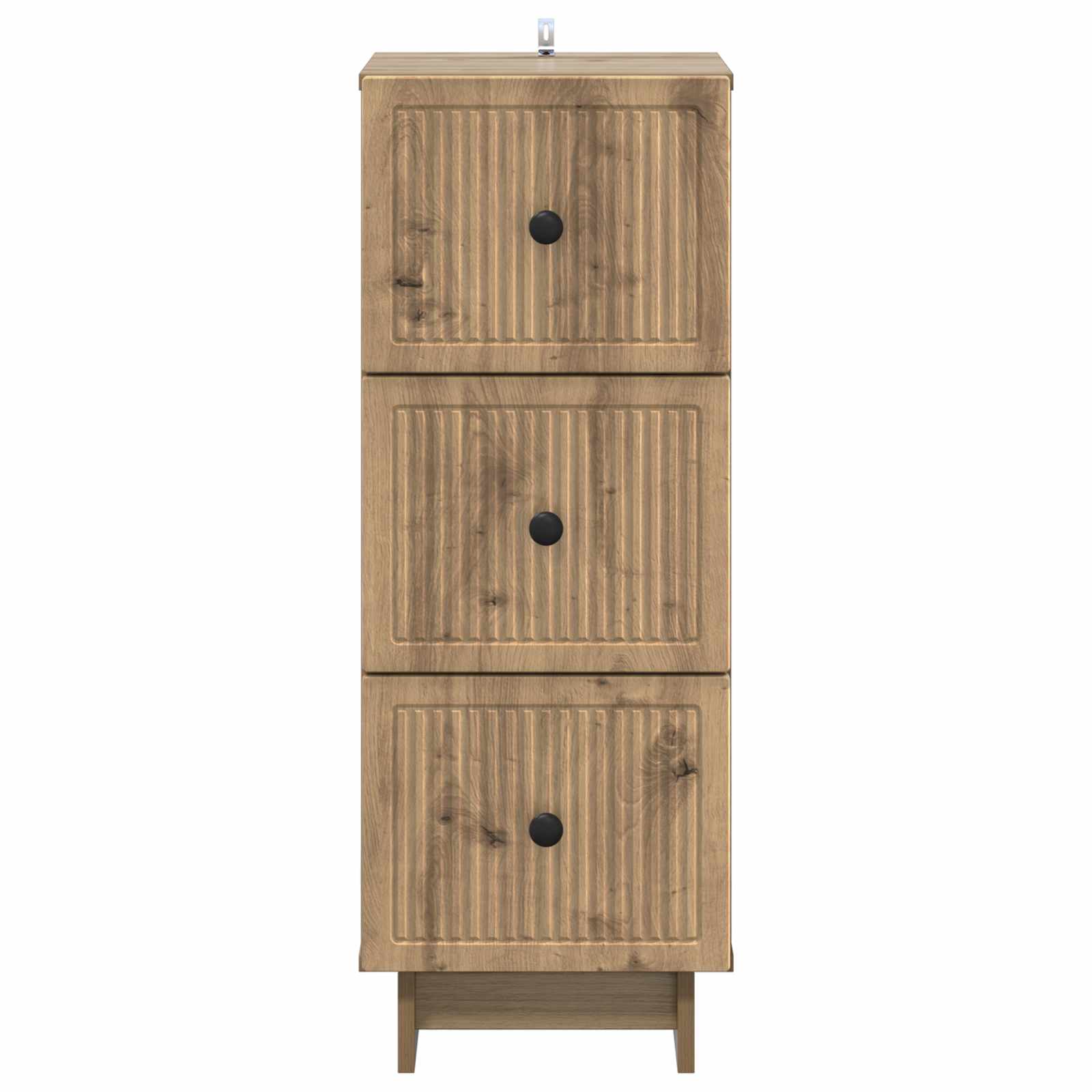 Armoire à tiroirs Chêne artisanal 33 x 34,5 x 90 cm - XIOS