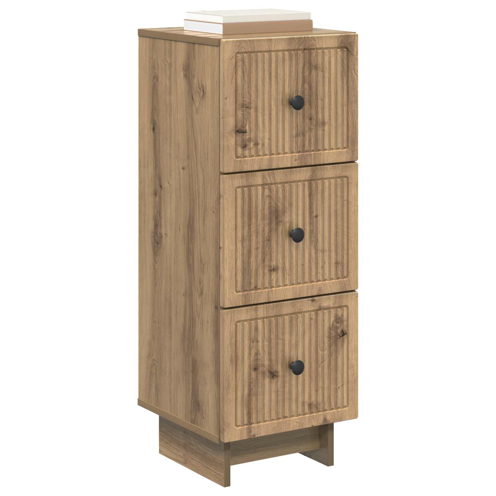 Armoire à tiroirs Chêne artisanal 33 x 34,5 x 90 cm - XIOS