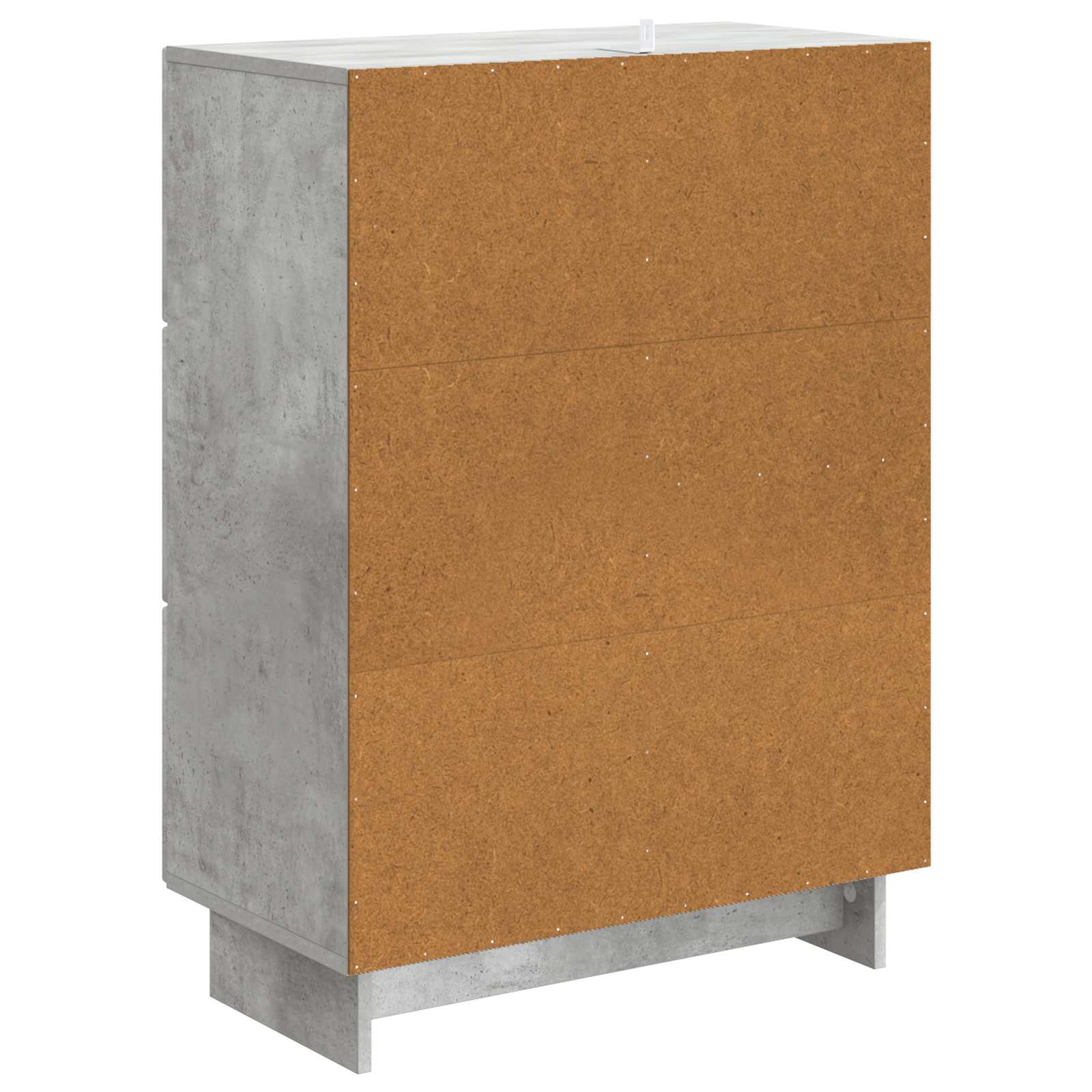 Buffet Gris béton 66 x 34,5 x 90 cm Bois d'ingénierie - XIOS