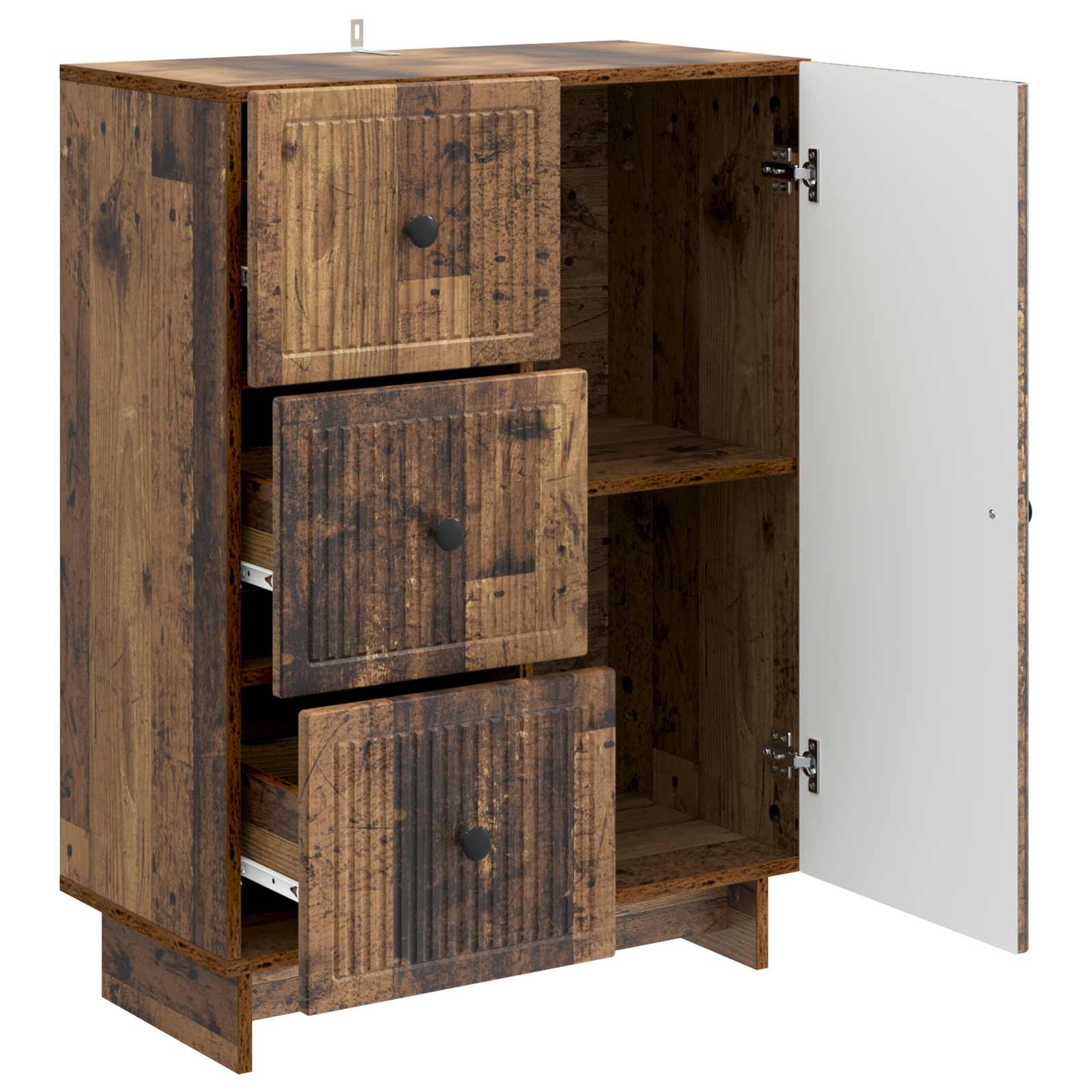 Buffet Bois ancien 66 x 34,5 x 90 cm Bois d'ingénierie - XIOS