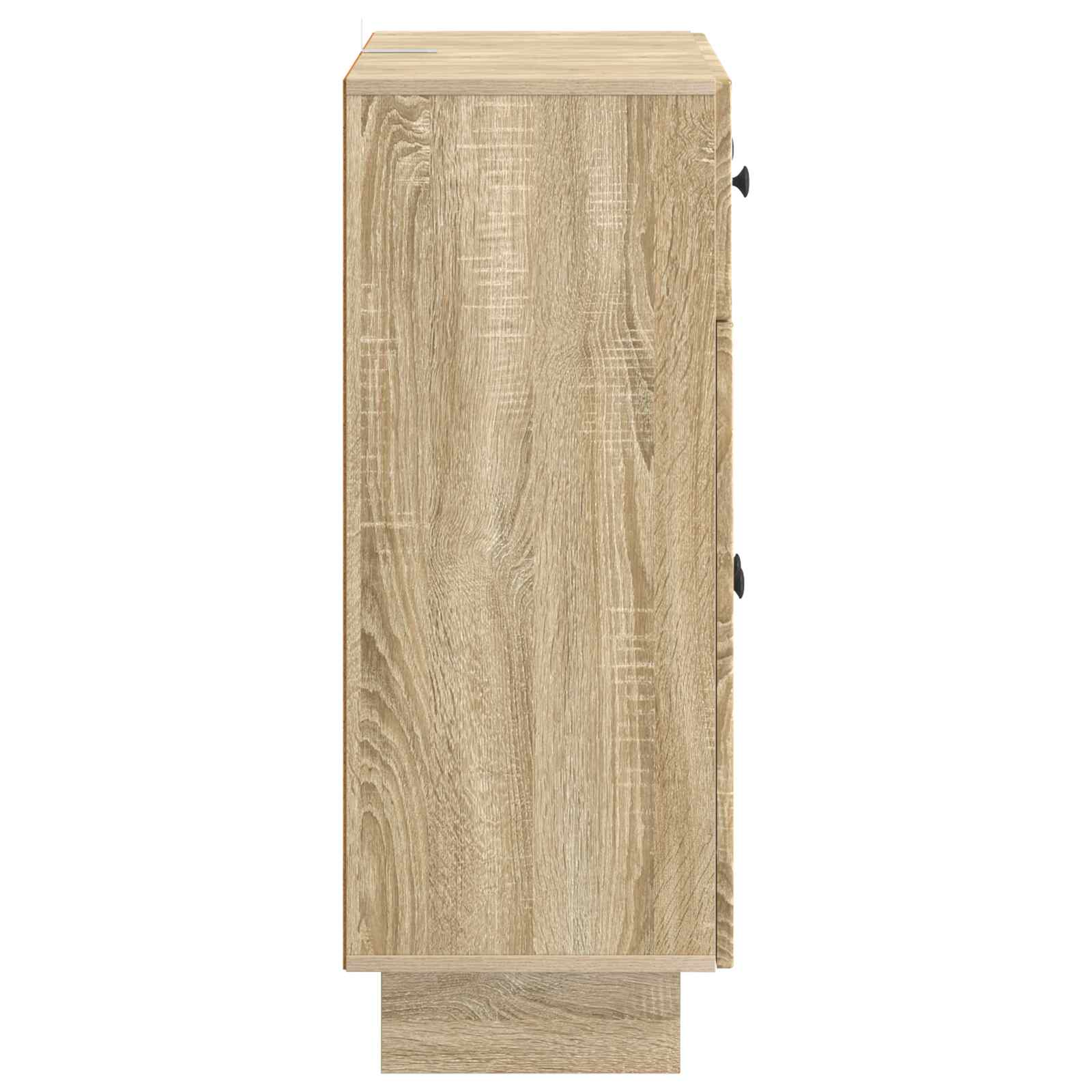 Buffet Chêne Sonoma 66 x 34,5 x 90 cm Bois d'ingénierie - XIOS