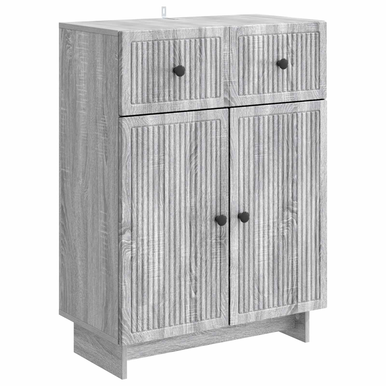 Buffet Sonoma gris 66 x 34,5 x 90 cm Bois d'ingénierie - XIOS