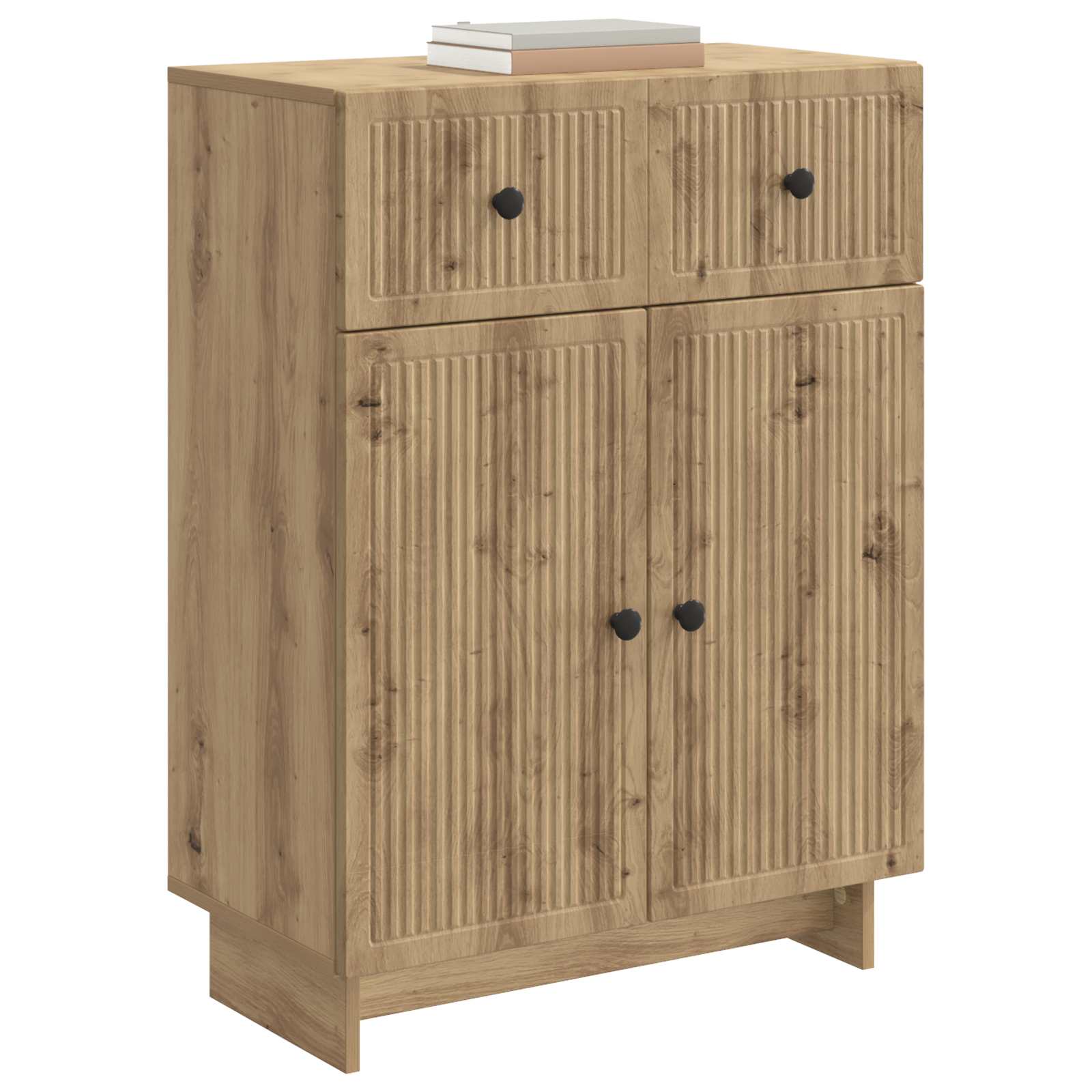 Buffet Chêne artisanal 66 x 34,5 x 90 cm Bois d'ingénierie - XIOS