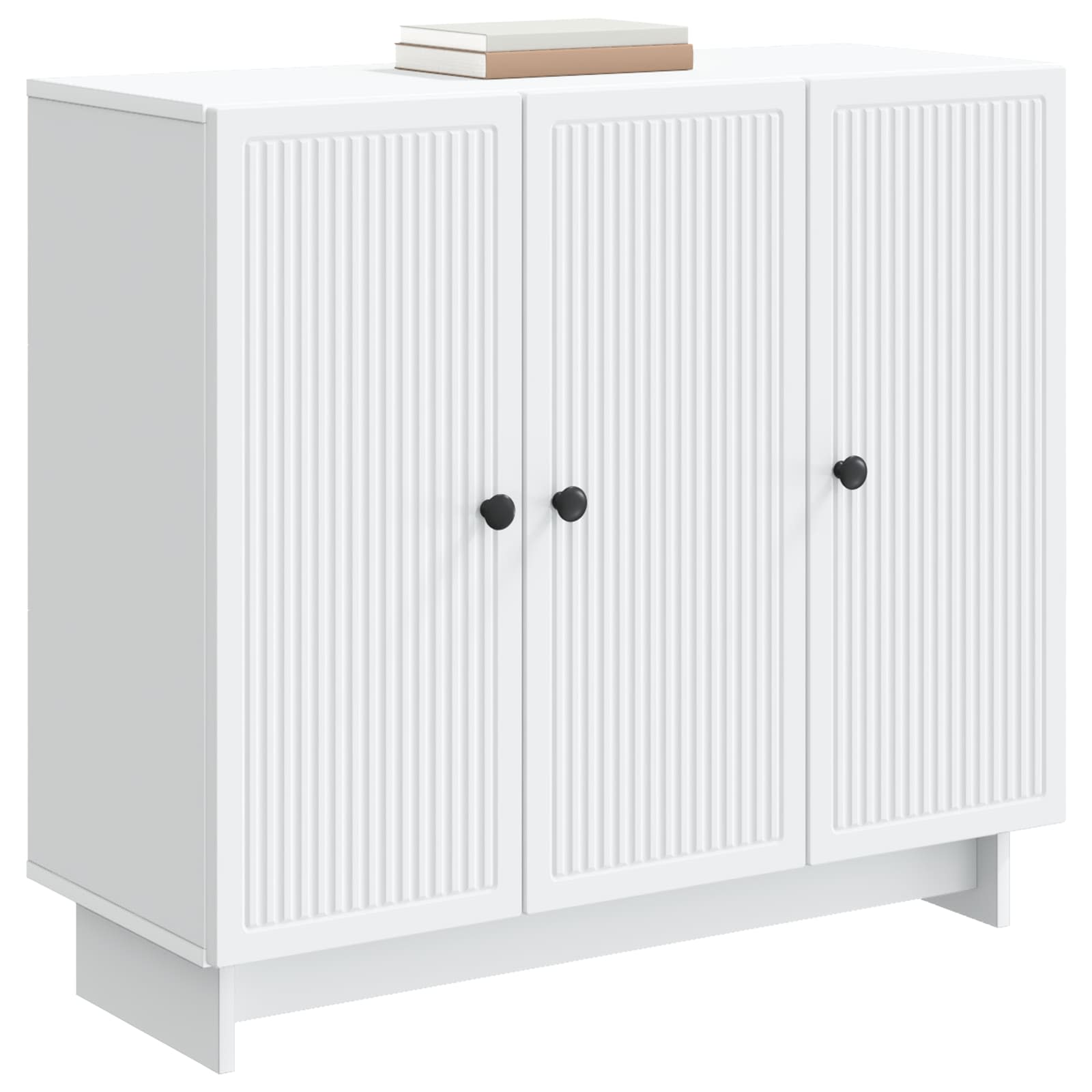 Buffet Blanc 89 x 34,5 x 80 cm Bois d'ingénierie - XIOS