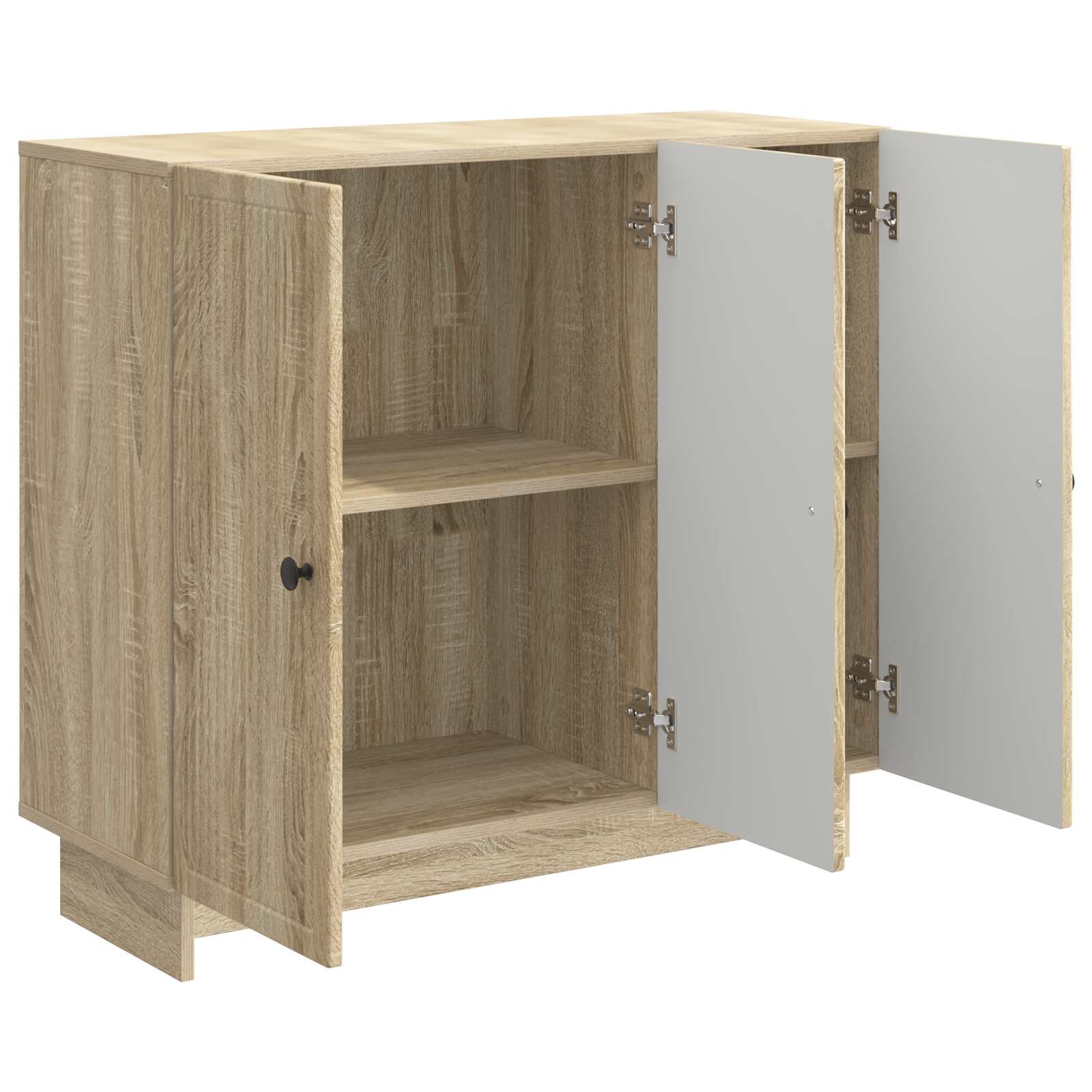 Buffet Chêne Sonoma 89 x 34,5 x 80 cm Bois d'ingénierie - XIOS