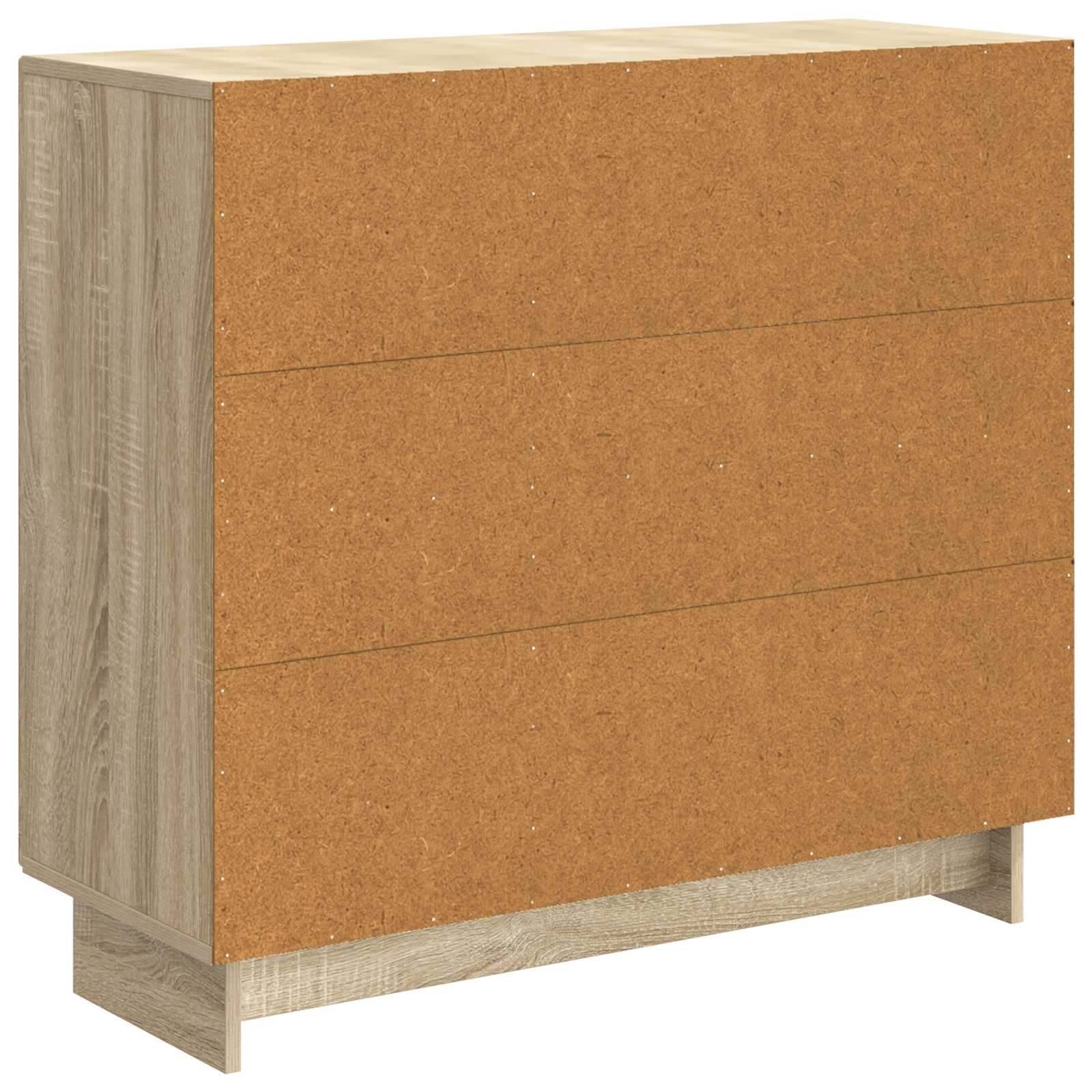 Buffet Chêne Sonoma 89 x 34,5 x 80 cm Bois d'ingénierie - XIOS