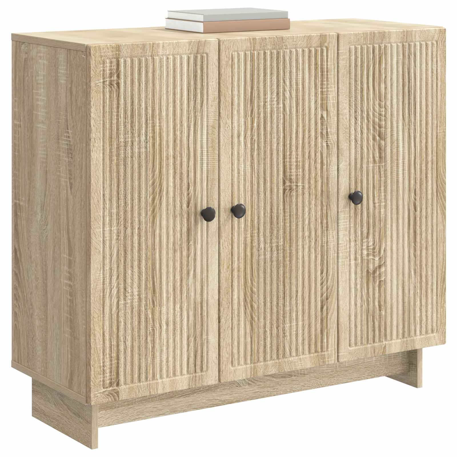 Buffet Chêne Sonoma 89 x 34,5 x 80 cm Bois d'ingénierie - XIOS