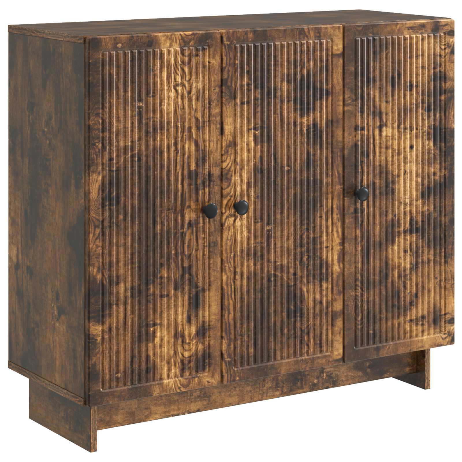 Buffet Chêne fumé 89 x 34,5 x 80 cm Bois d'ingénierie - XIOS
