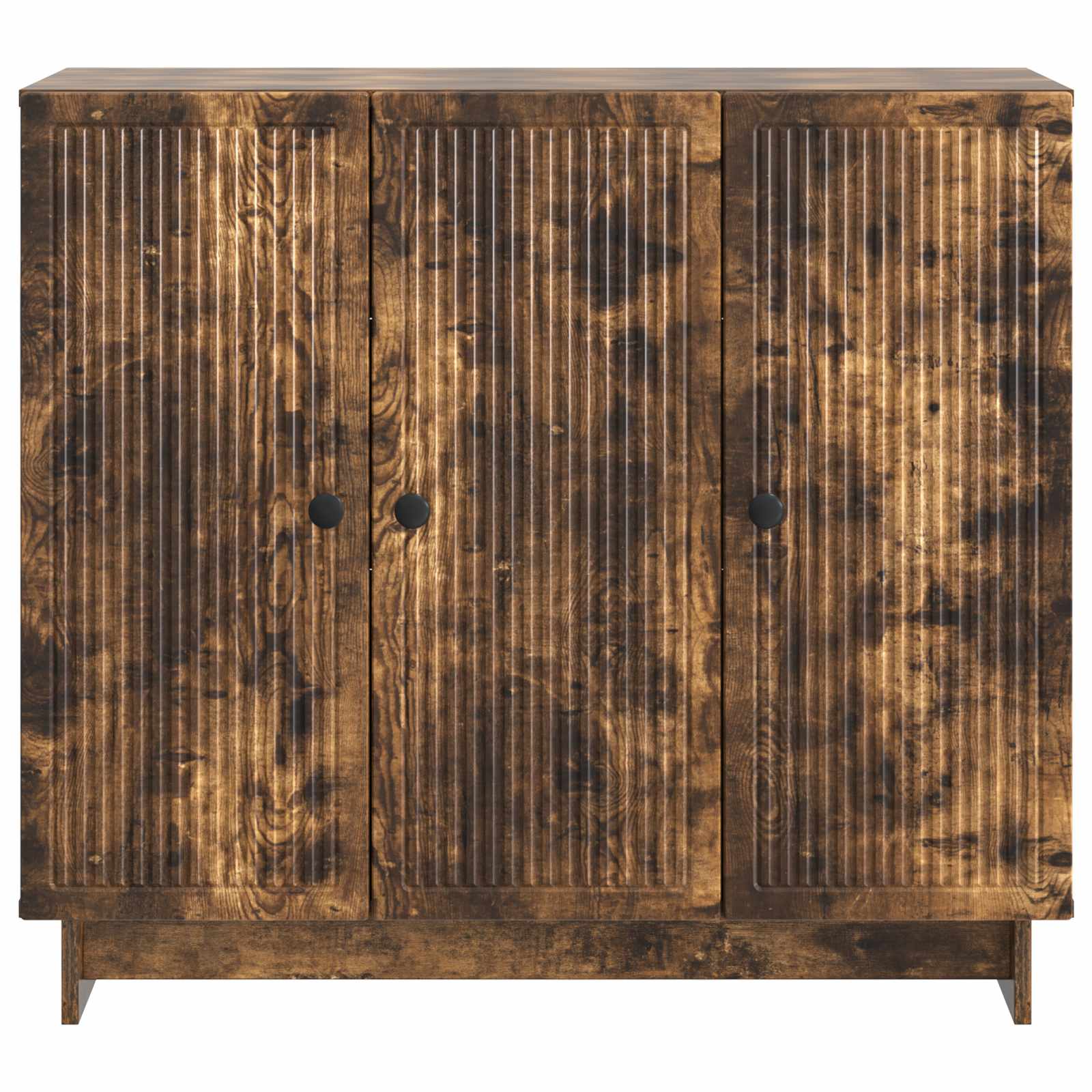 Buffet Chêne fumé 89 x 34,5 x 80 cm Bois d'ingénierie - XIOS