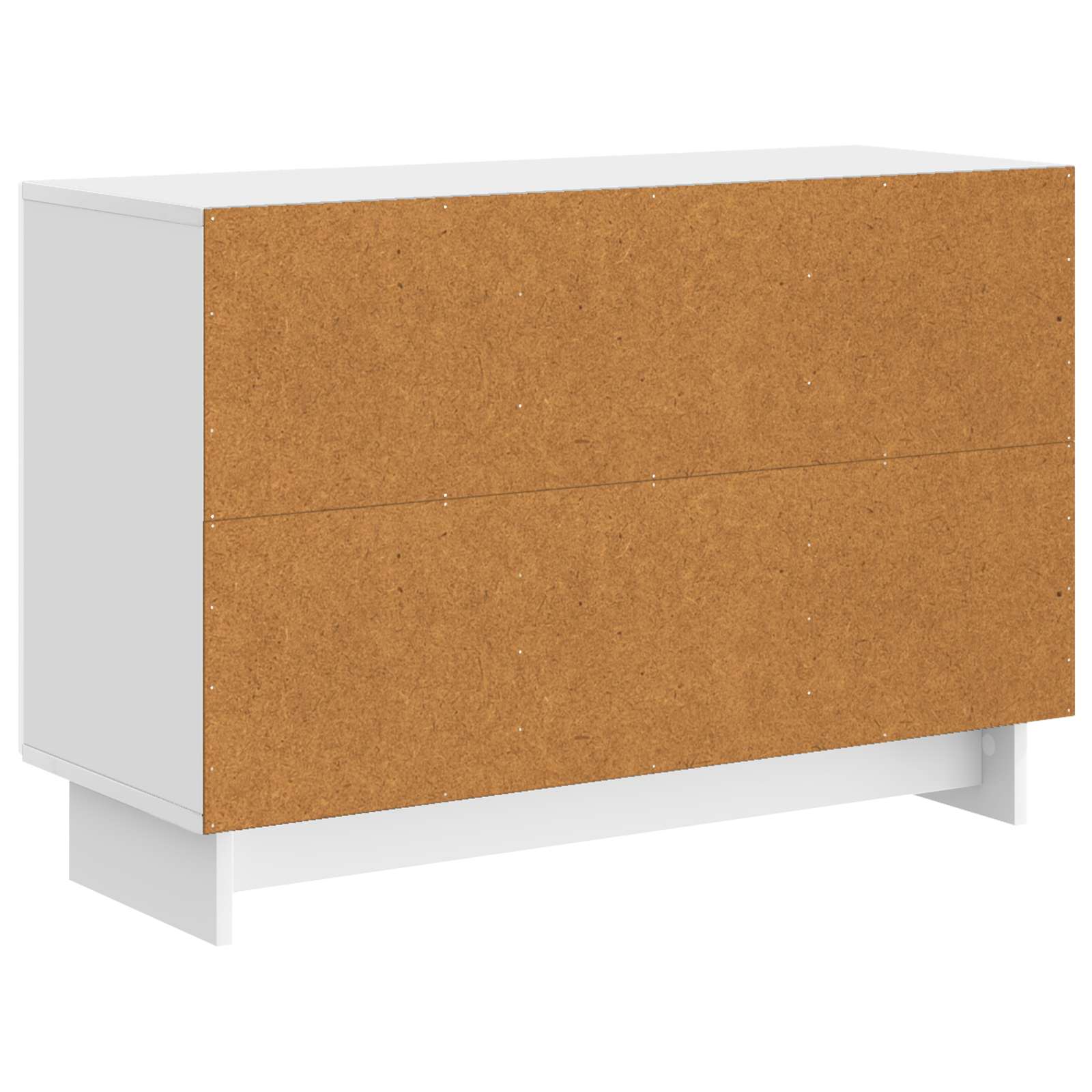 Buffet Blanc brillant 89 x 34,5 x 60 cm Bois d'ingénierie - XIOS