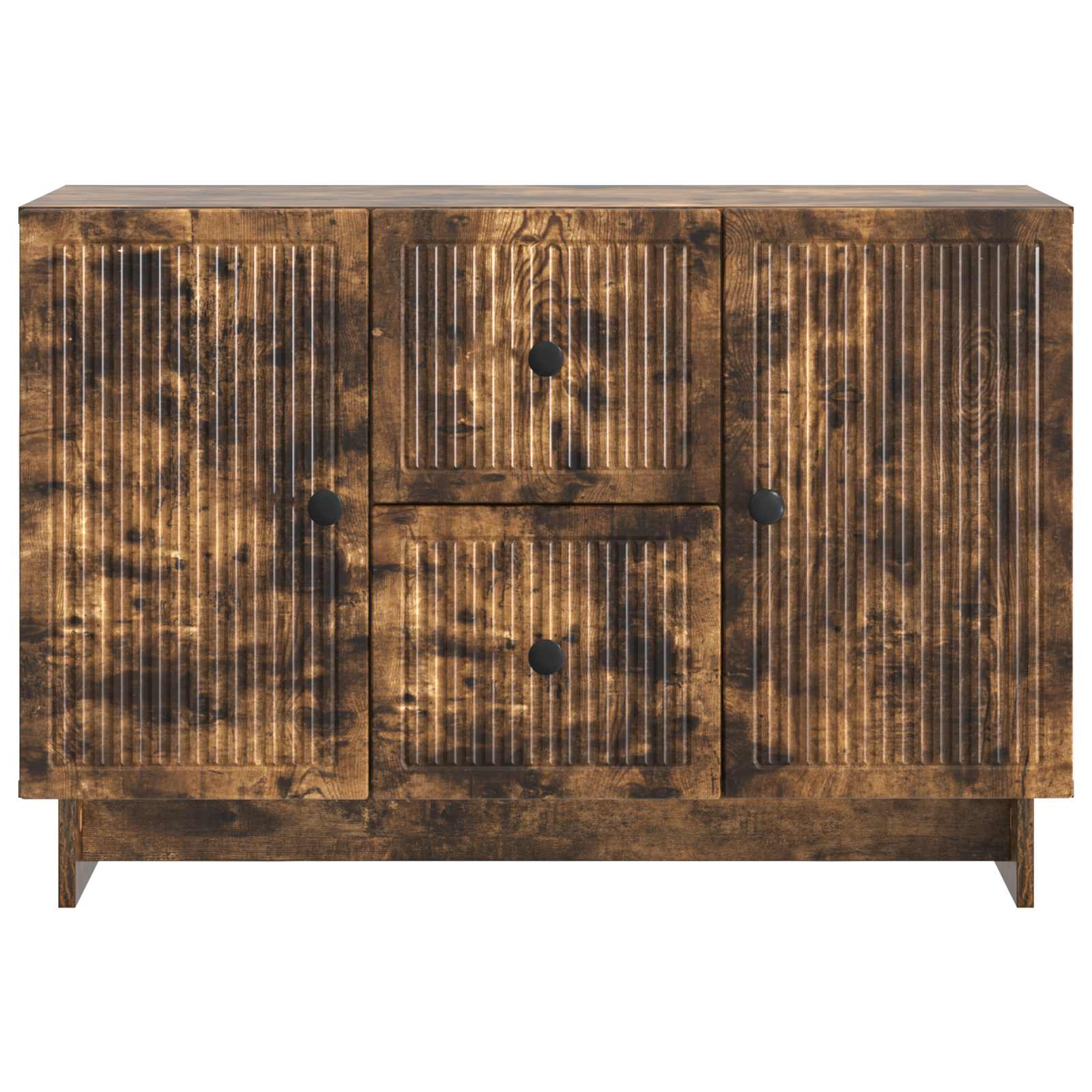 Buffet Chêne fumé 89 x 34,5 x 60 cm Bois d'ingénierie - XIOS