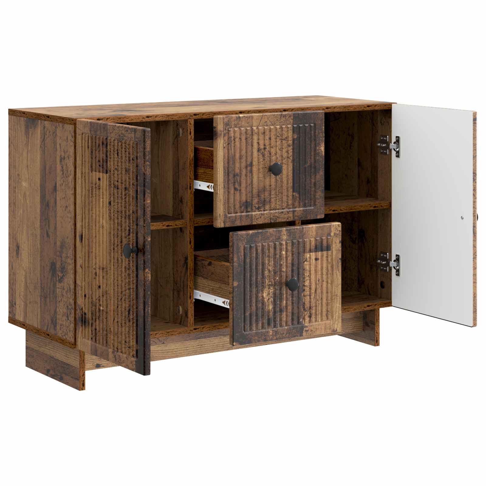 Buffet Bois ancien 89 x 34,5 x 60 cm Bois d'ingénierie - XIOS