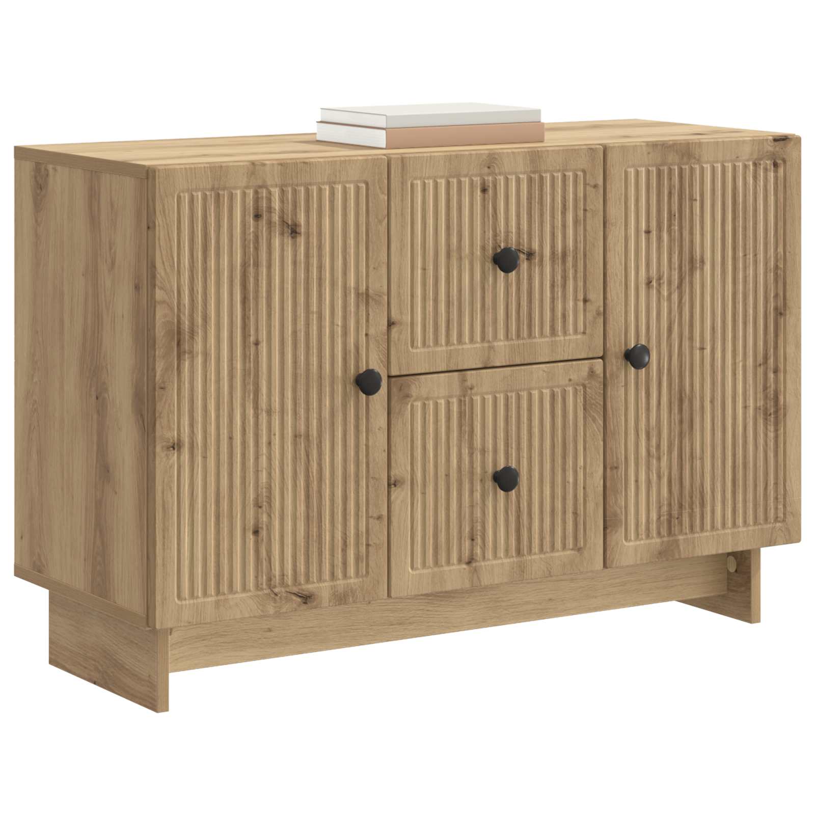 Buffet Chêne artisanal 89 x 34,5 x 60 cm Bois d'ingénierie - XIOS