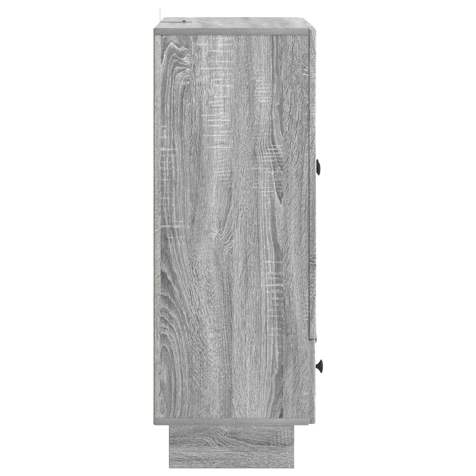 Buffet Gris Sonoma 66 x 34,5 x 95 cm Bois d’ingénierie - XIOS