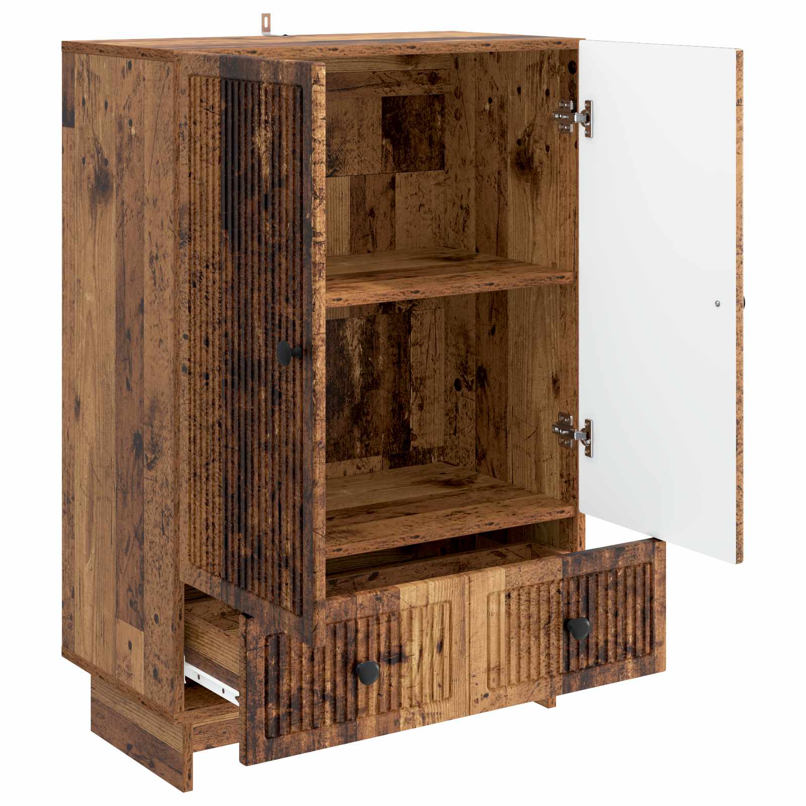 Buffet Bois ancien 66 x 34,5 x 95 cm Bois d’ingénierie - XIOS