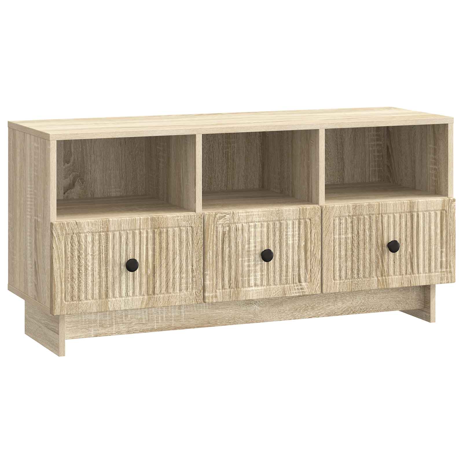 Meuble TV Chêne Sonoma 102 x 34,5 x 50 cm Bois d'ingénierie - XIOS